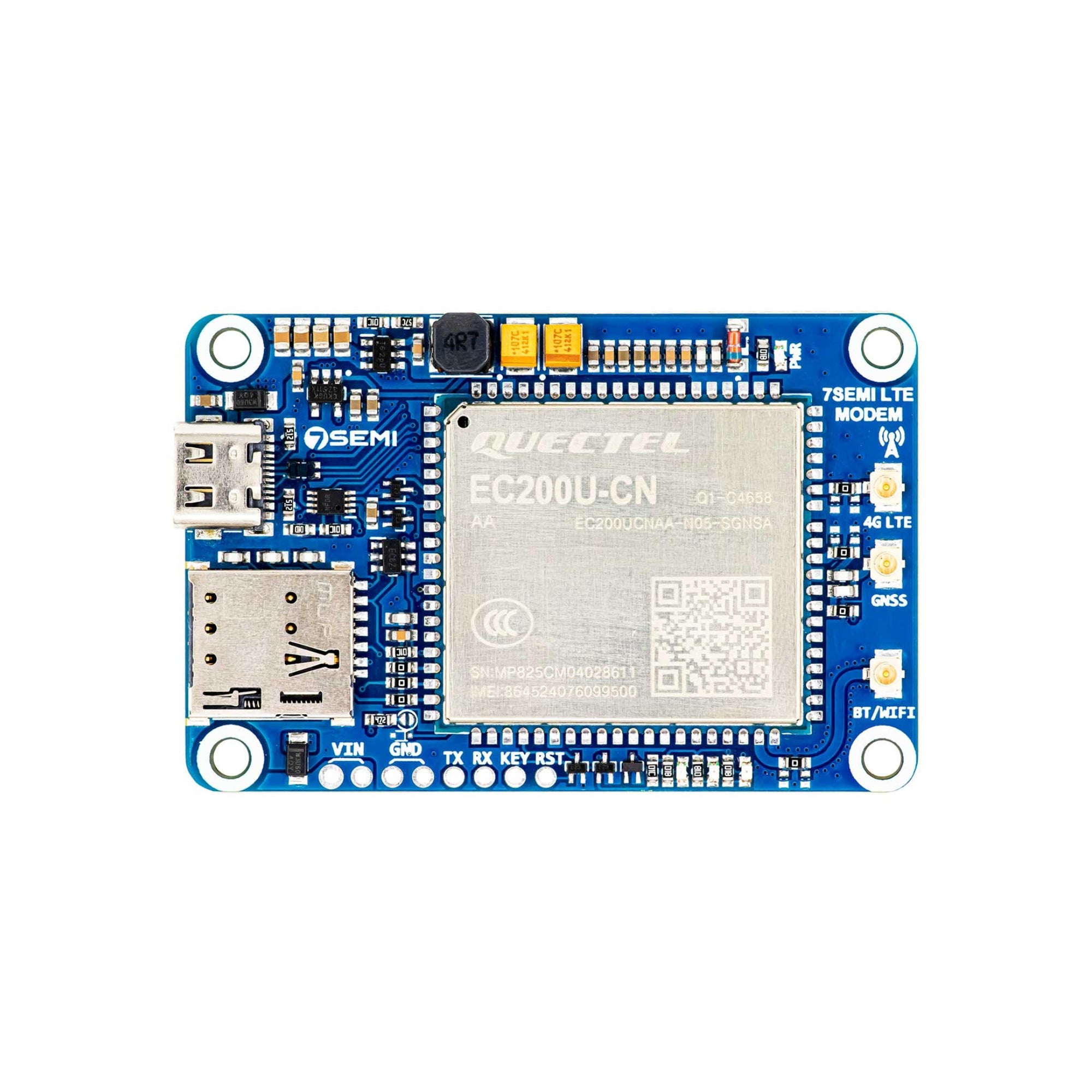 7Semi EC200U LTE 4G GNSS Mini Industrial Modem USB-C