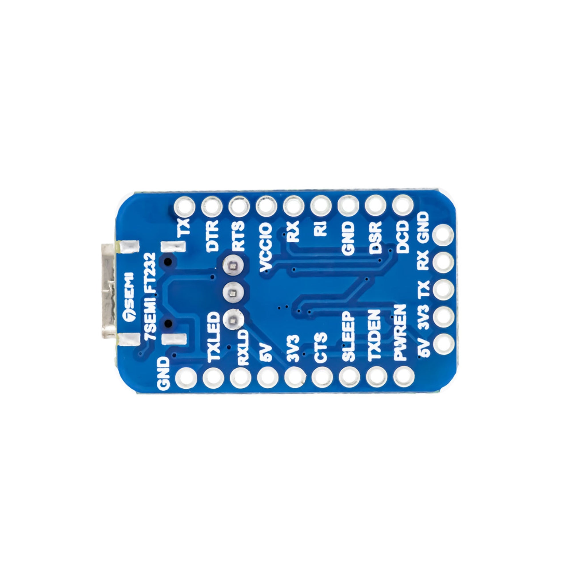 7Semi FT232 USB-C UART Board, USB To UART TTL Communication Module
