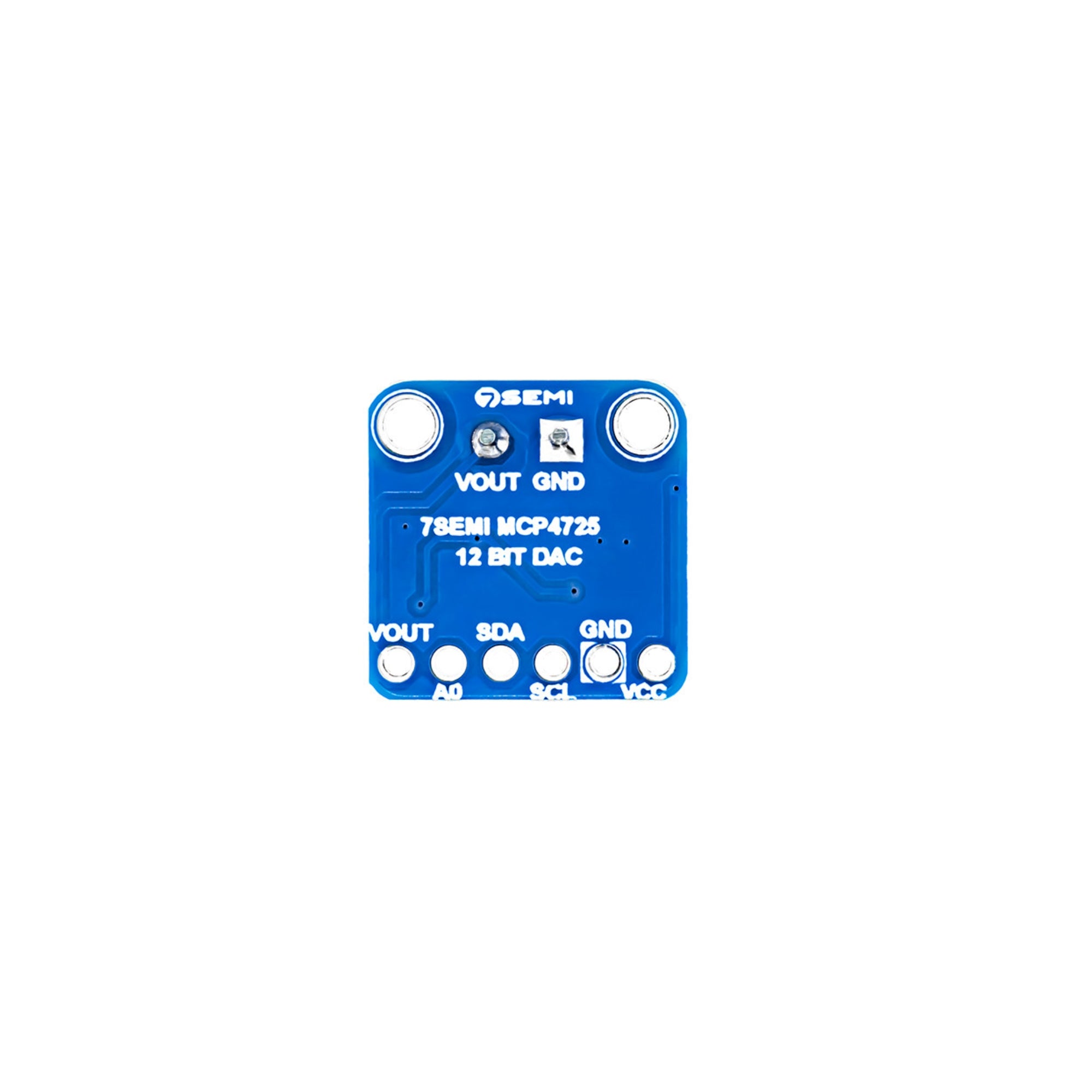 7Semi MCP4725 12bit DAC Breakout I2C Digital-to-Analog Converter