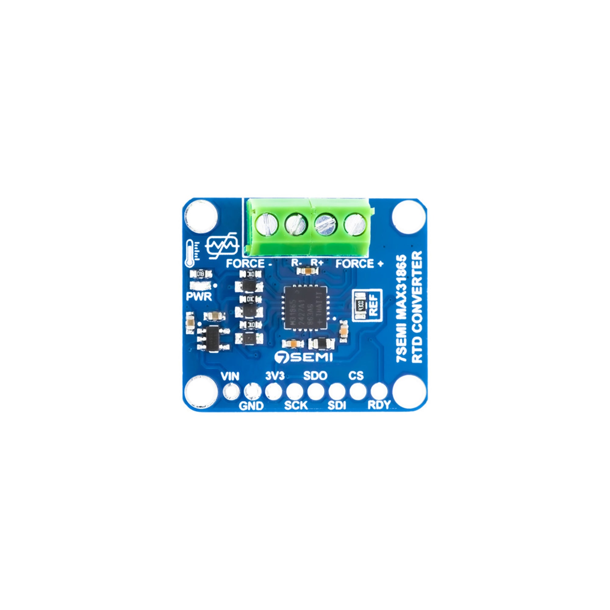 7Semi PT100 RTD 3-Wire Temperature Sensor Amplifier Breakout Board - MAX31865