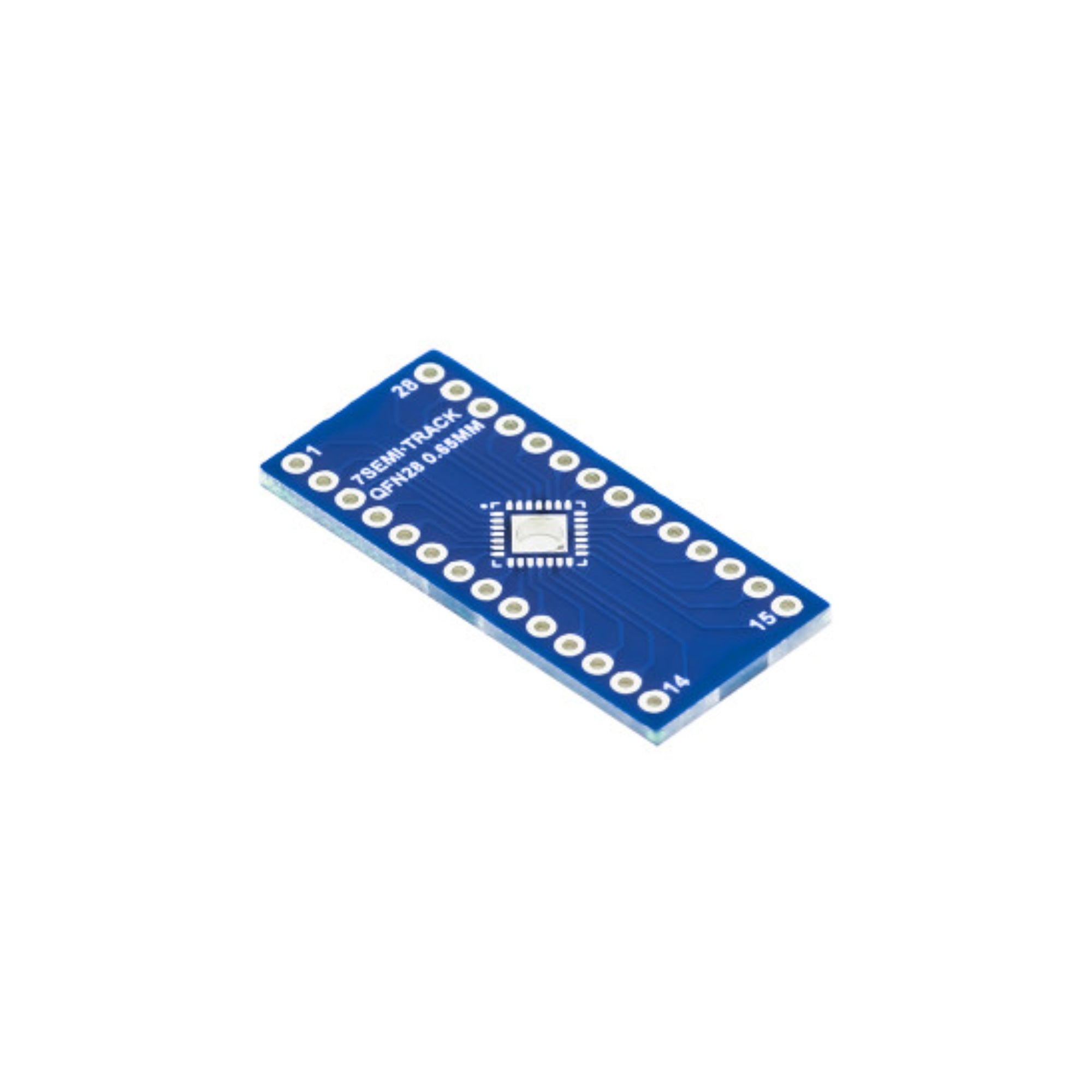 7Semi QFN28 Breakout Adapter PCB