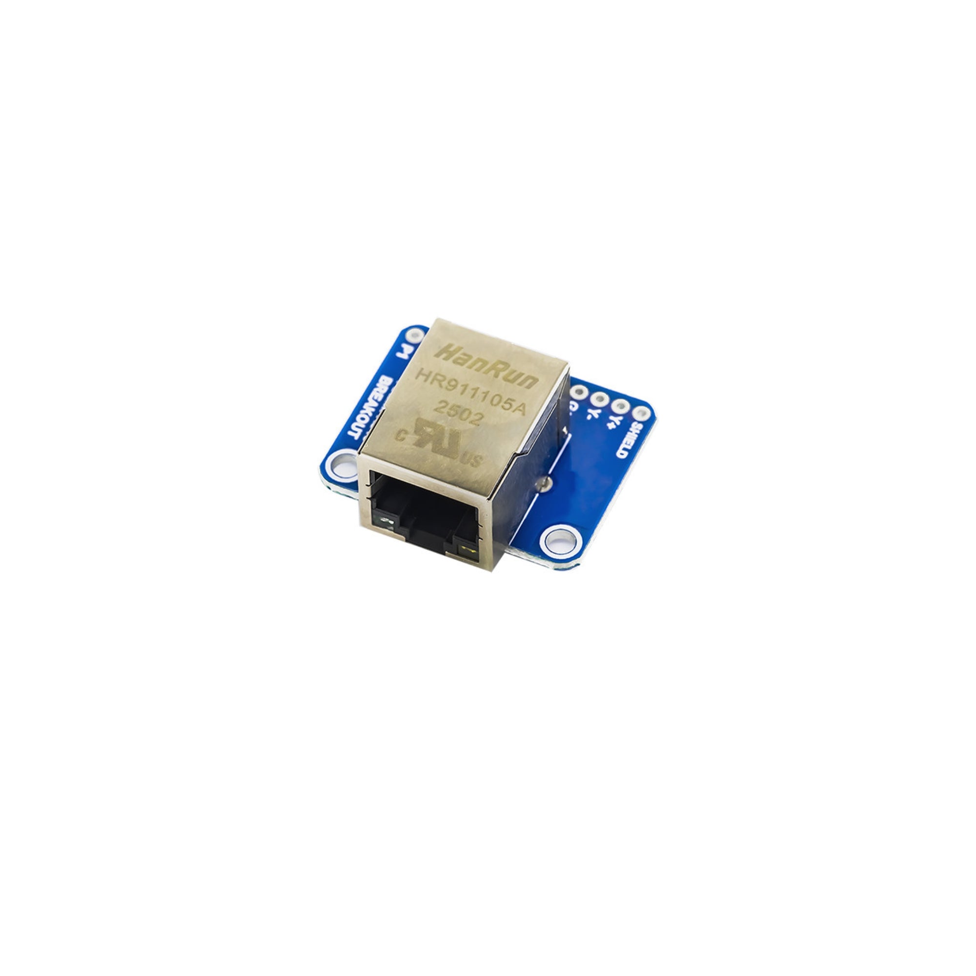 7Semi RJ45 Connector MagJack Ethernet Breakout