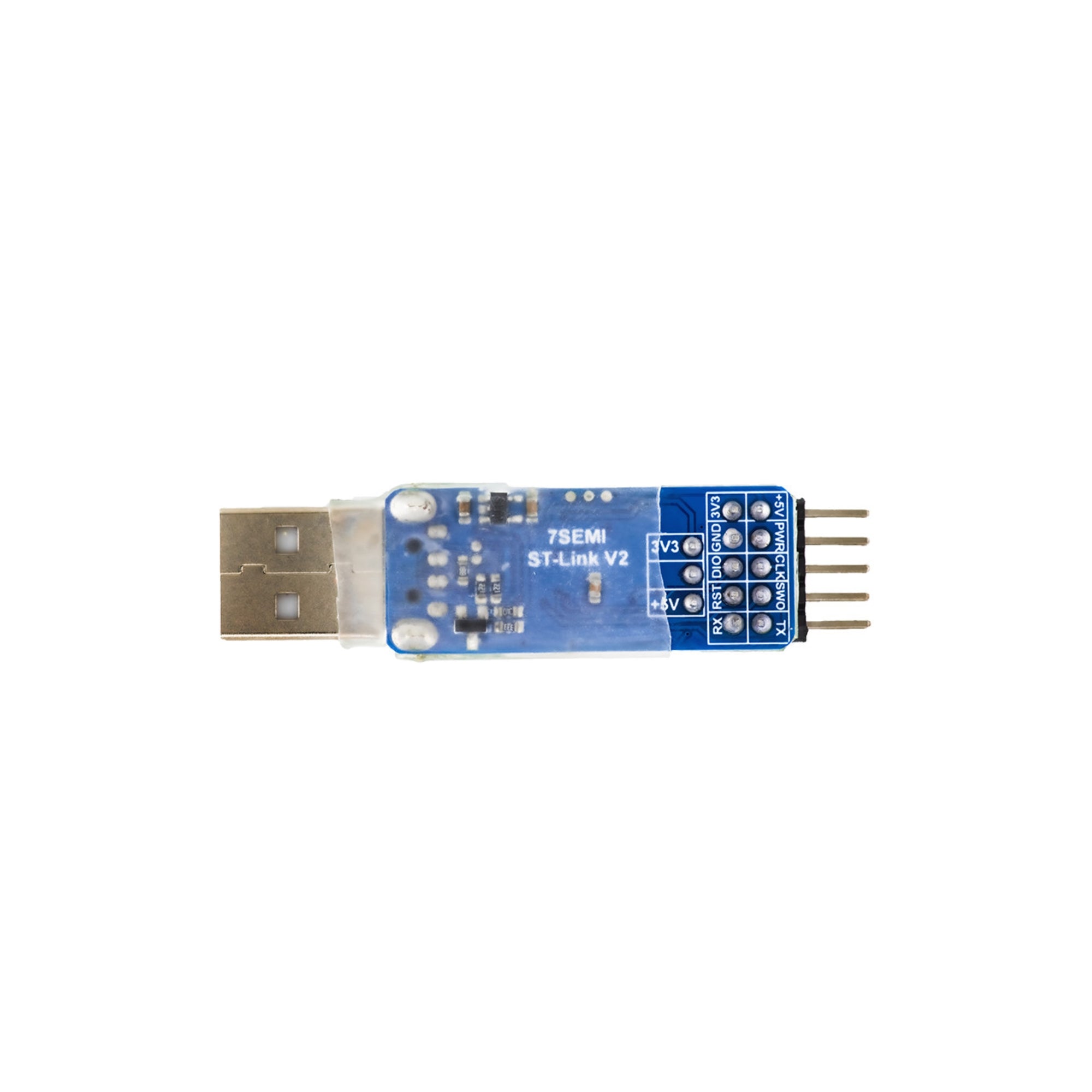 7Semi ST-LINK/V2, ST-LINK/V2.1 Debugger Programmer USB, Original STM Chip