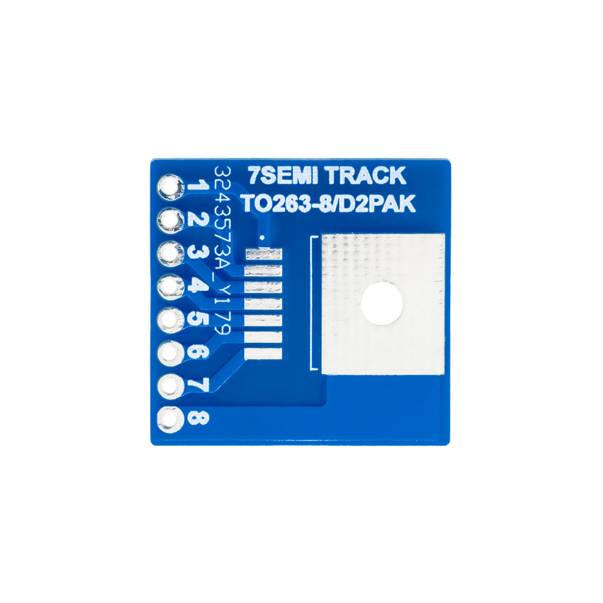 7Semi TO-263-8 D2Pak Breakout Adapter PCB