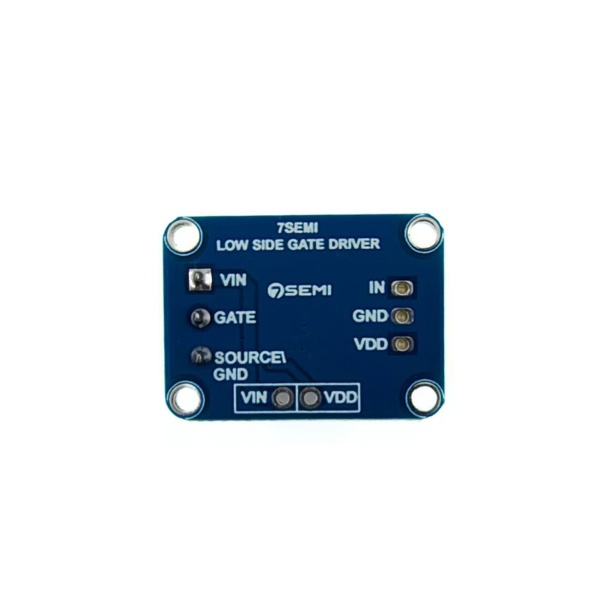 7Semi UCC27516 Gate Driver Breakout Board (4A Peak-Source/Peak-Sink)