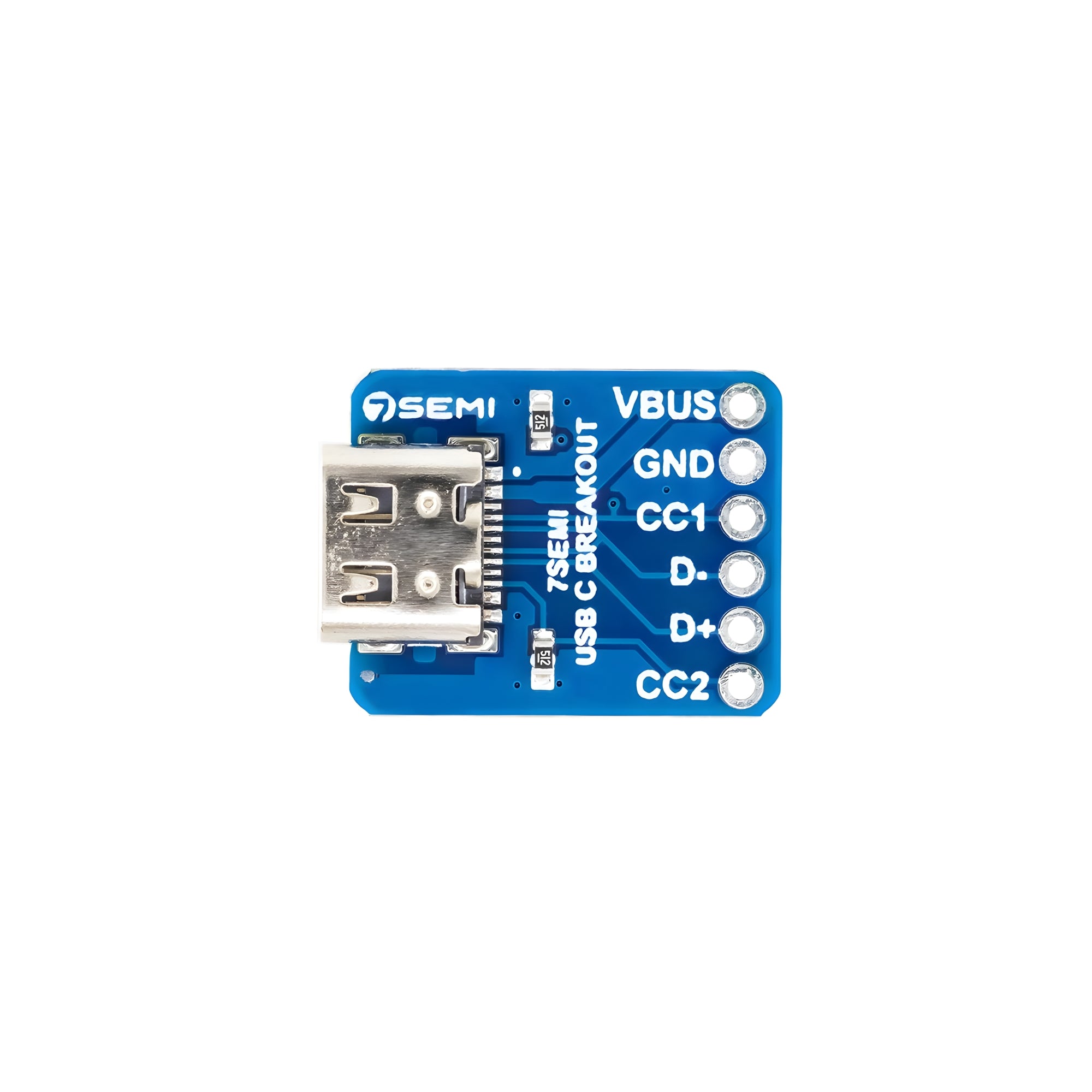 7Semi USB-C Female Breakout