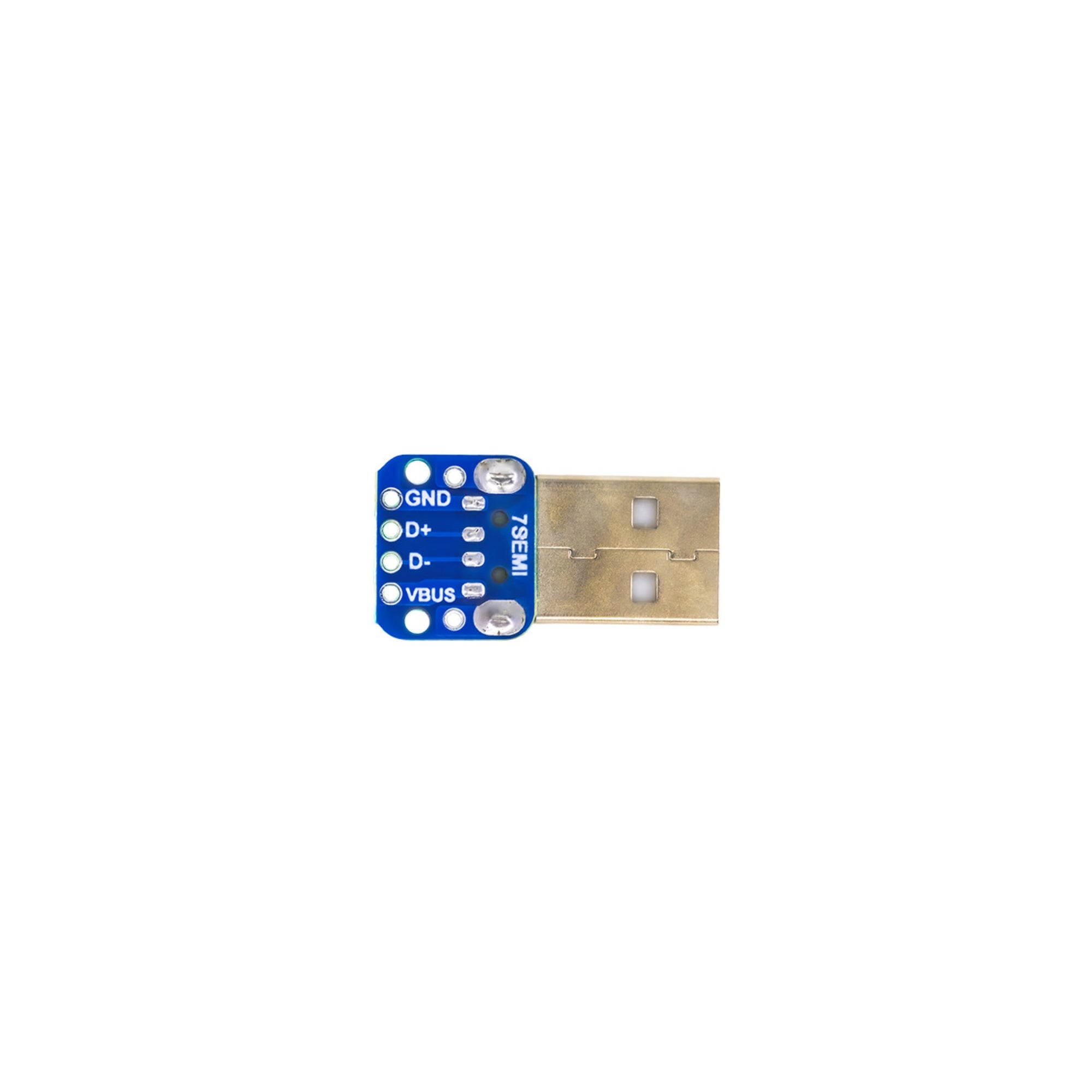 7Semi USB Type-A Male Breakout