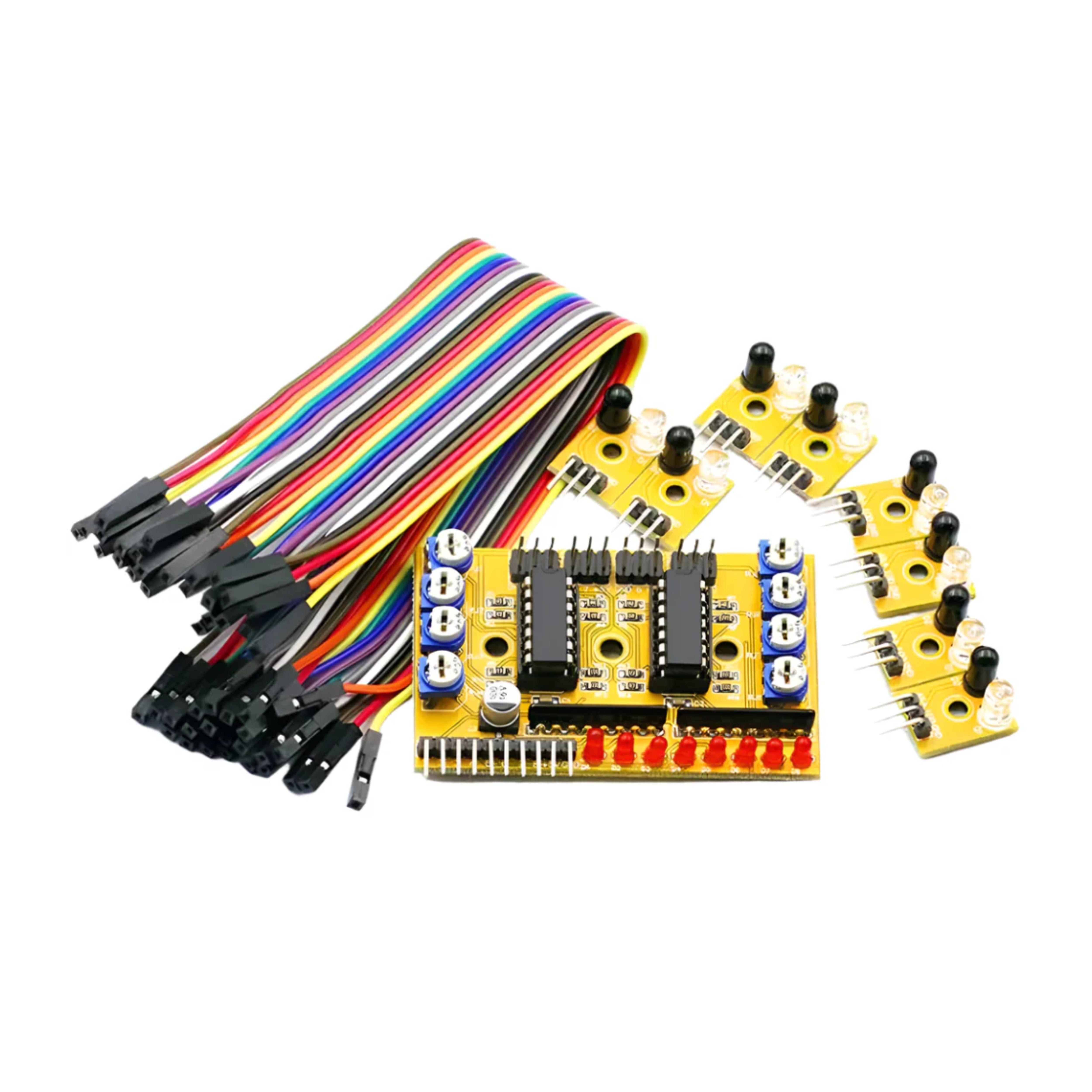 8-Channel Infrared Proximity / Line Tracking Module (TCRT5000)