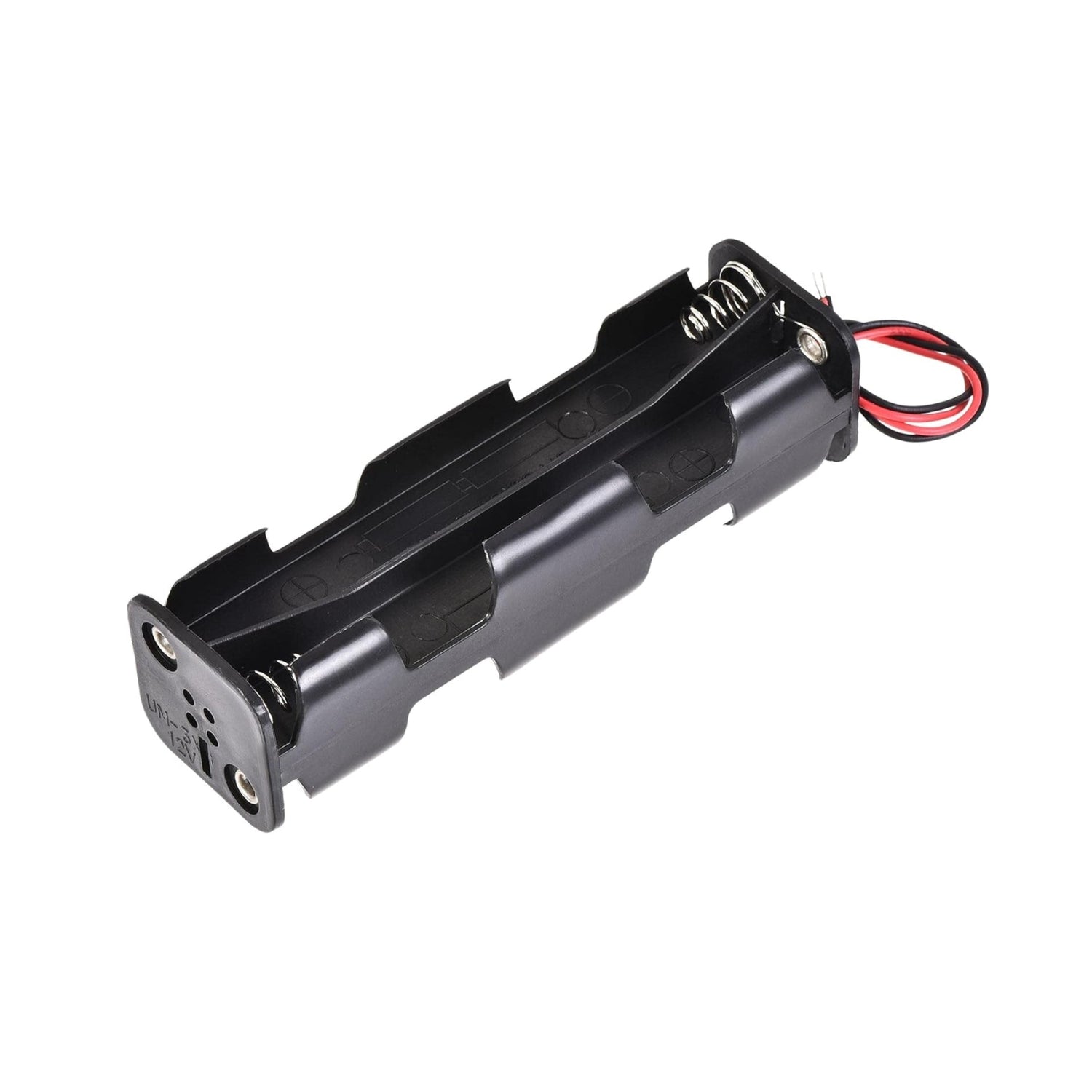 8 x 1.5V AA Battery Strip Case Connector - Long Front-Back