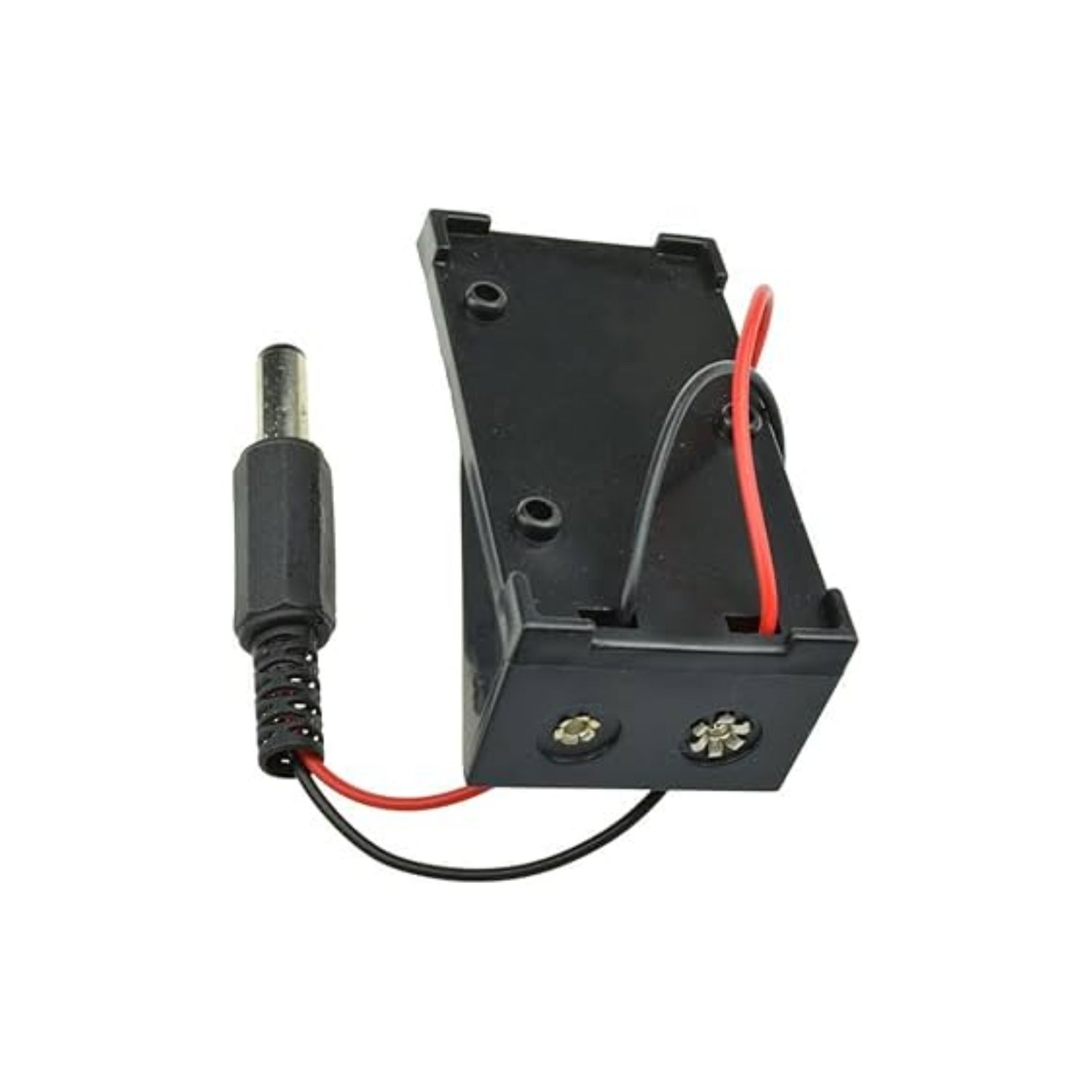 9V Battery Holder with DC Connector