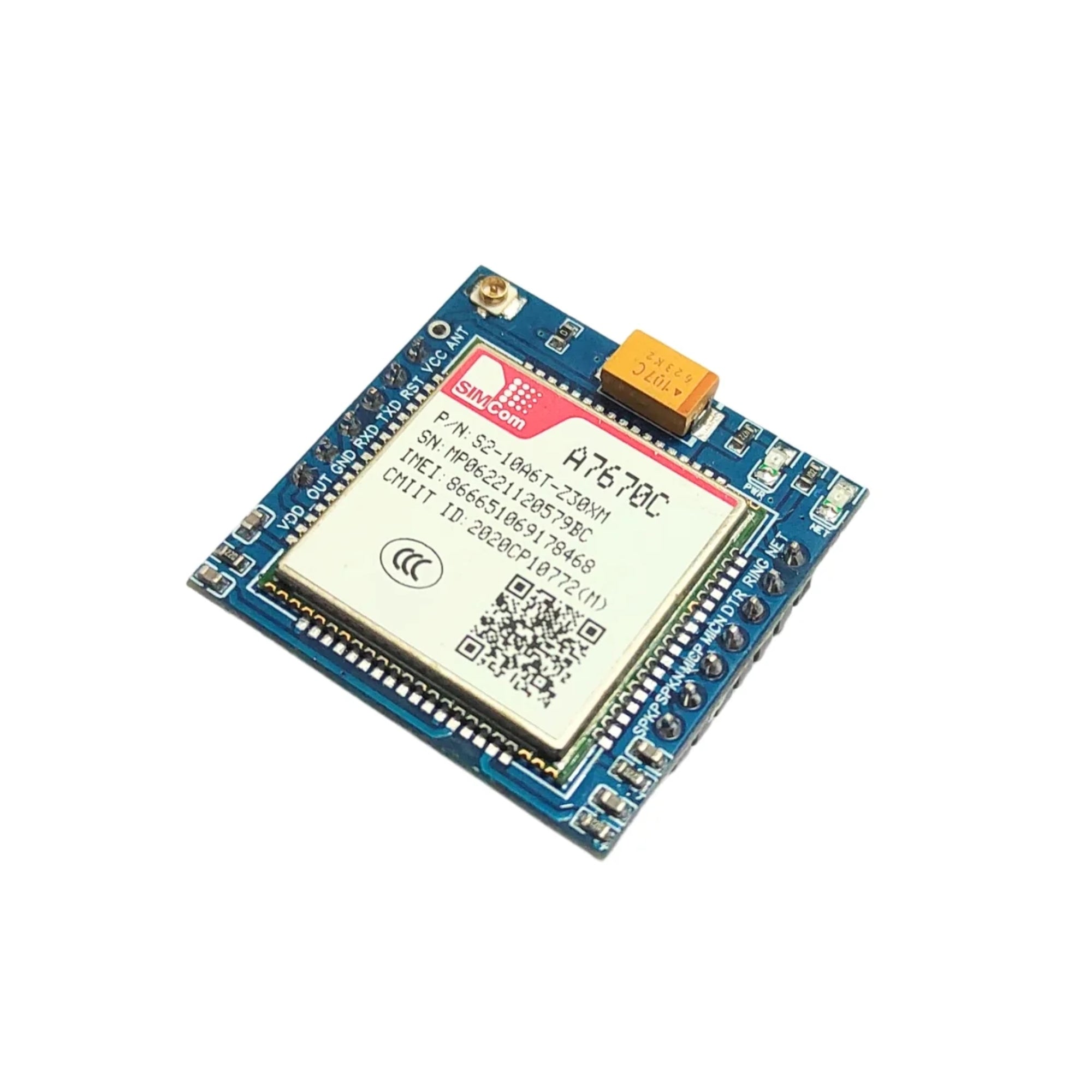 GSM SIMA7670C 4G BREAKOUT BOARD (Ver 1.1)