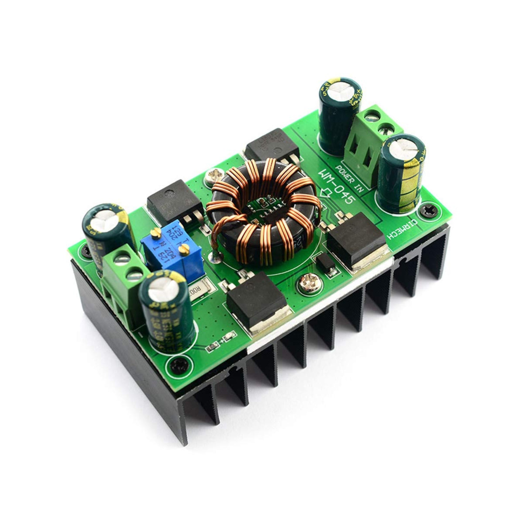 Auto Boost Buck Converter, 5A(Max 10A) DC 5V-30V to 1.25-30V Voltage Regulator Constant Voltage Constant Current CV CC Auto Step-Up/Down Boost Converter Solar Charging Power Supply Module 150W