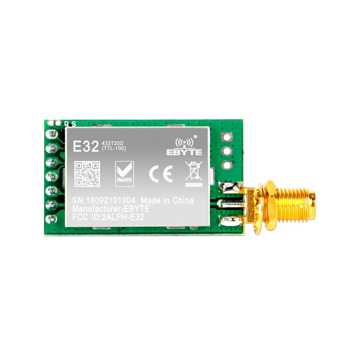 E32-433T30D LoRa 433MHZ UART 10KM Long Range Transmitter Receiver SX1278 RF TX RX Module