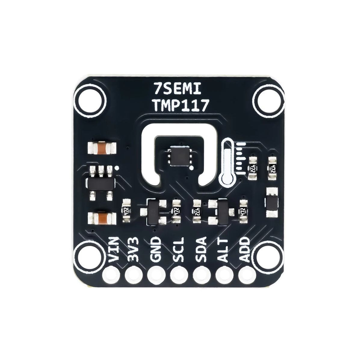 7Semi TMP117 Accurate Digital Temperature Sensor Breakout I2C