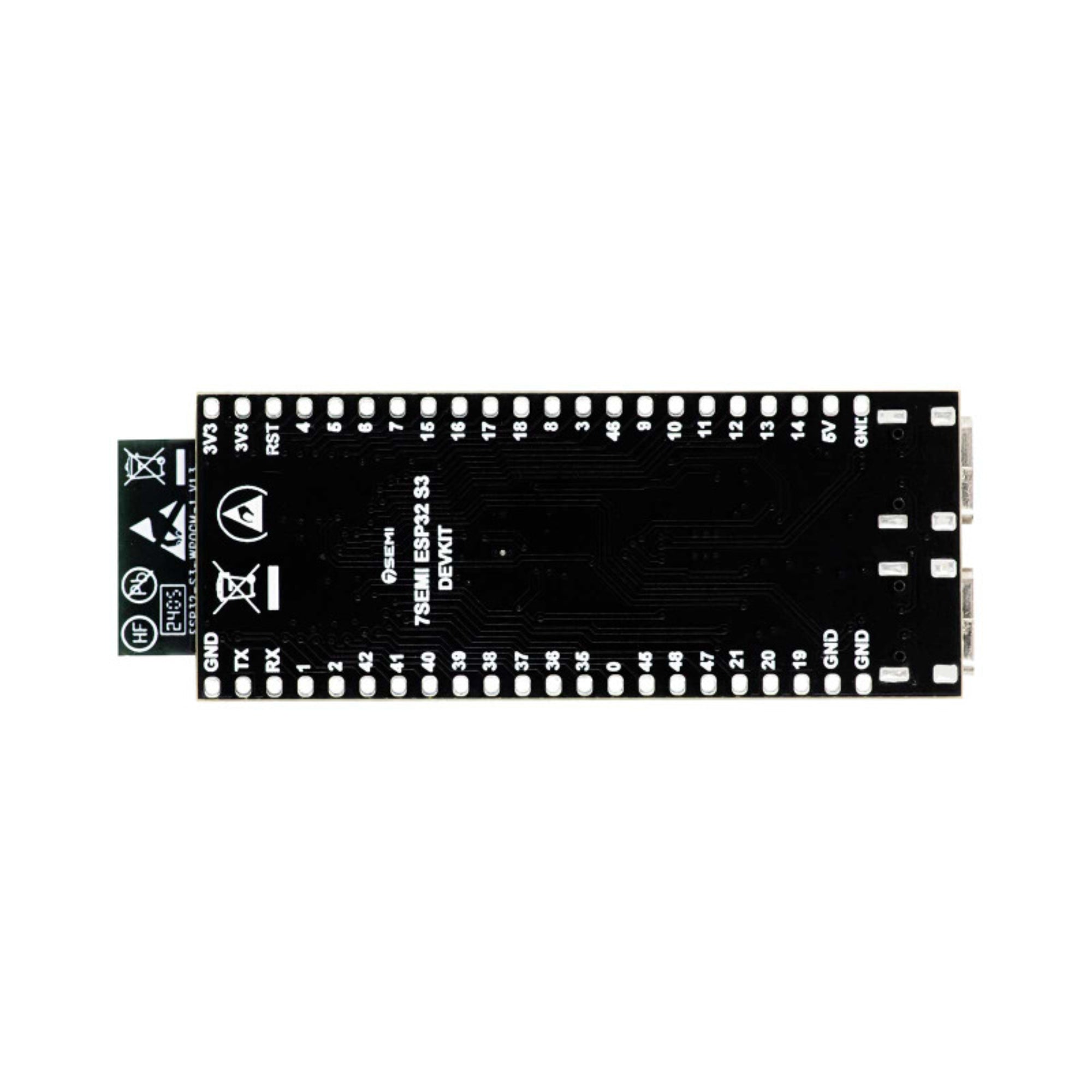 ESP32-S3-Dev-BoardC-1-N8R2 WiFi, Bluetooth, Dual USB-C, RGB LED