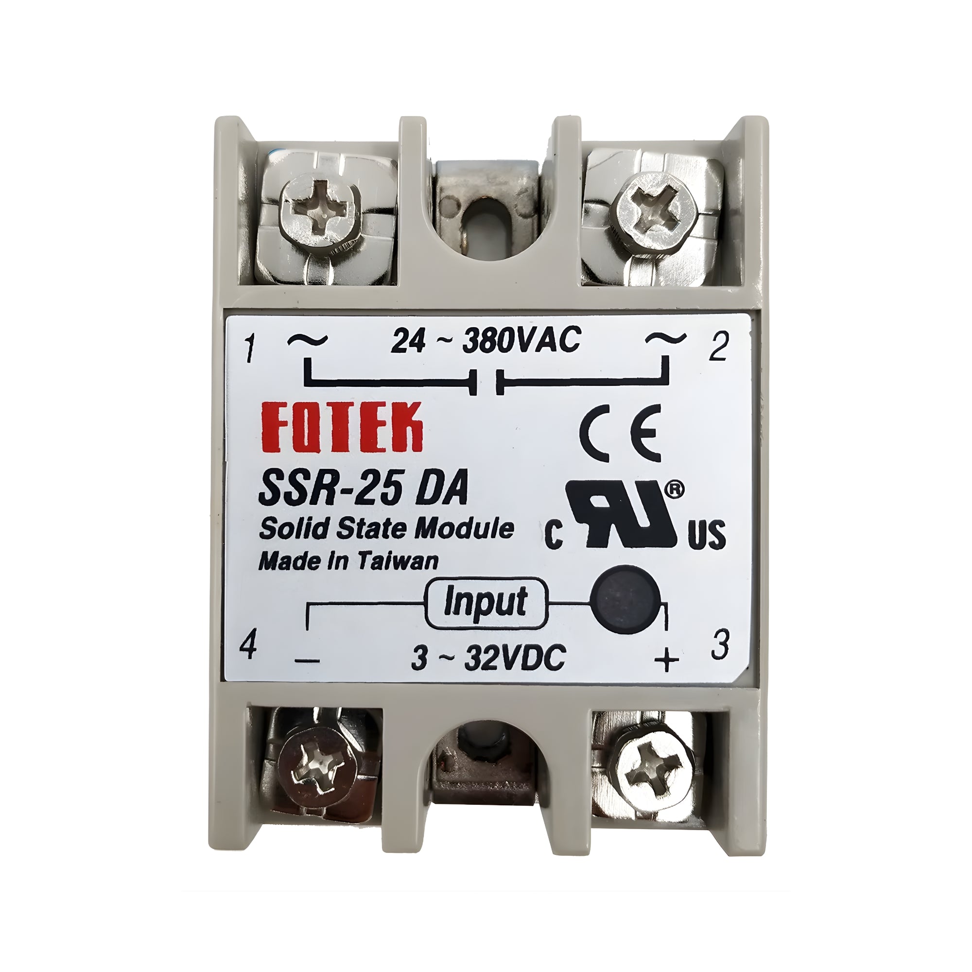 Fotek SSR-25DA 25A Solid State Relay Mod