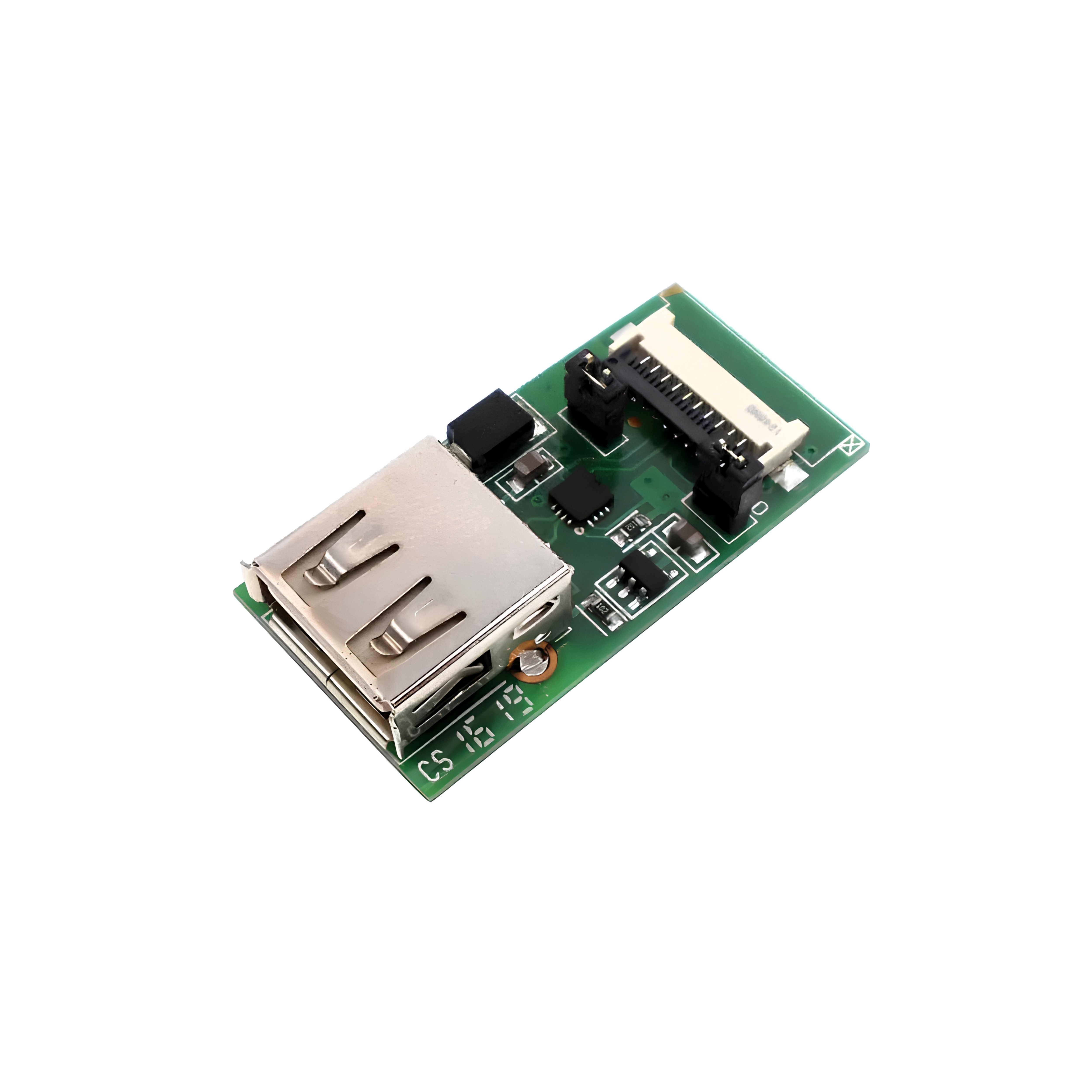 USB to FCC 10Pin 1.0mm Adapter Board HDL662B LCM LCD Module Debugging Interface