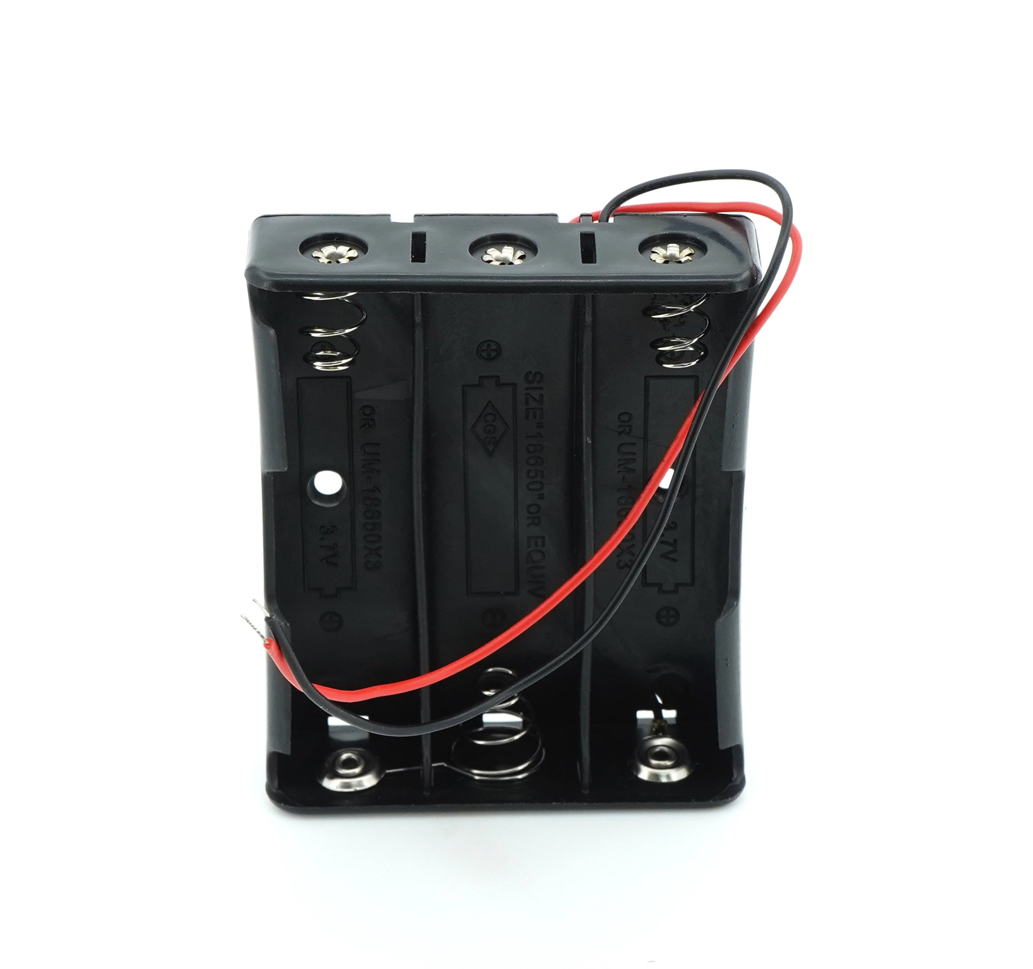 3 x 3.7V 18650 Battery Case Connector