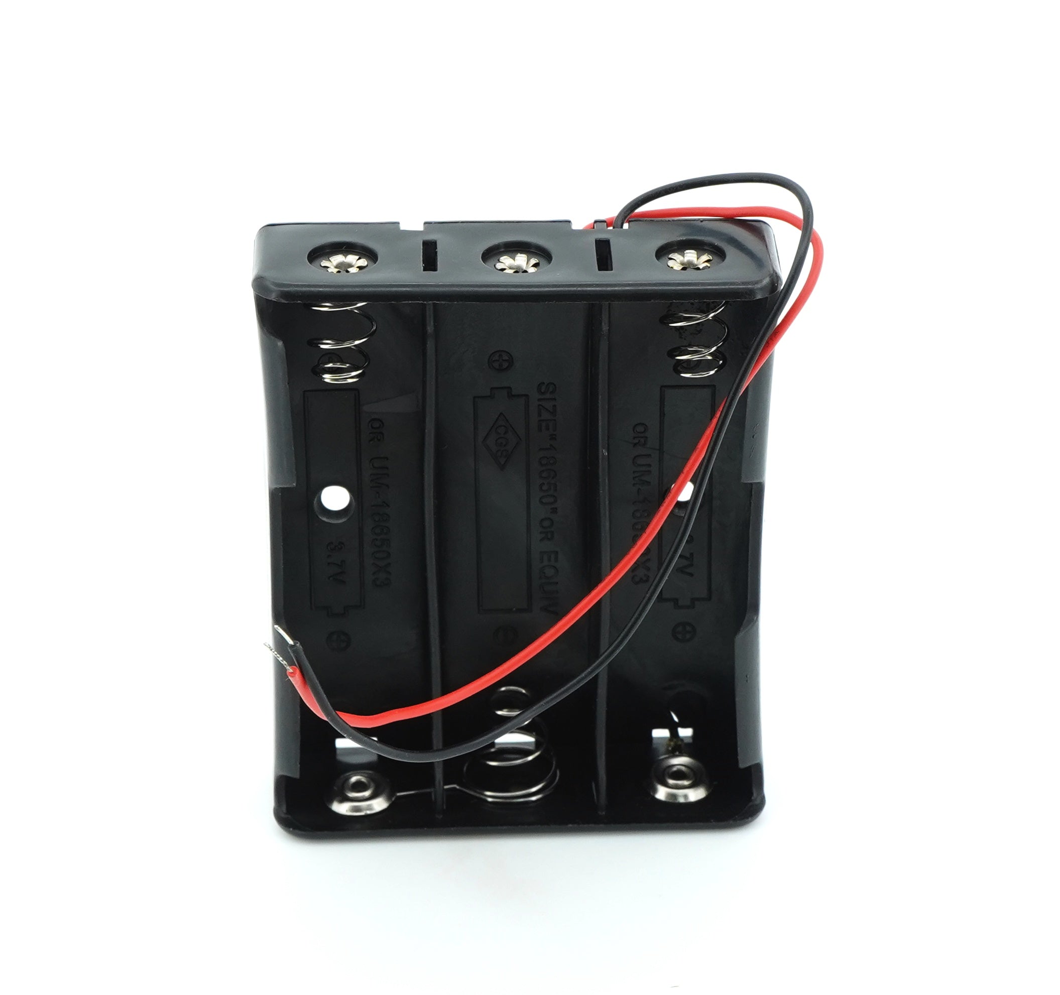 3 x 3.7V 18650 Battery Case Connector