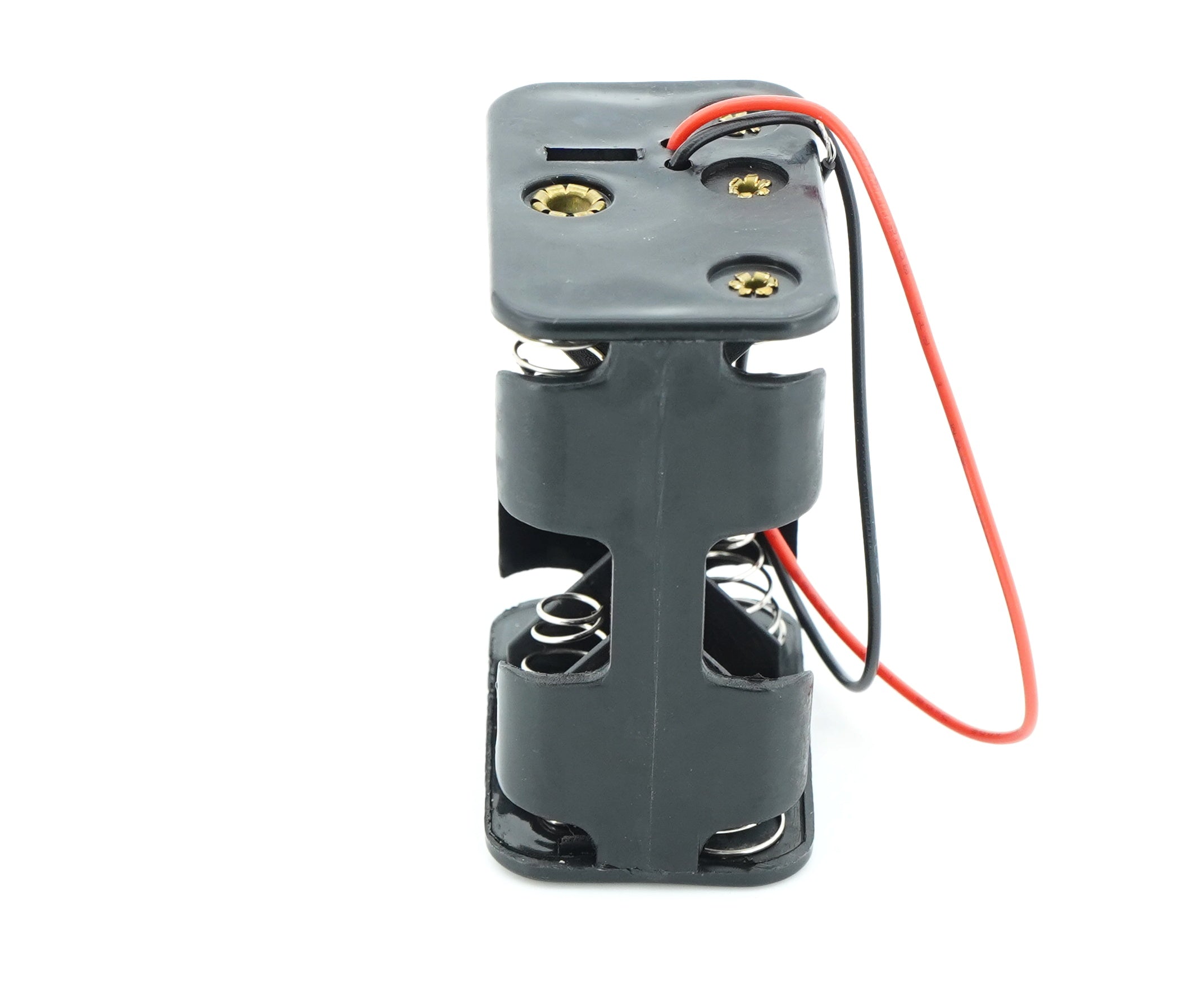 6 x 1.5V AA Battery Case Connector - Front-Back