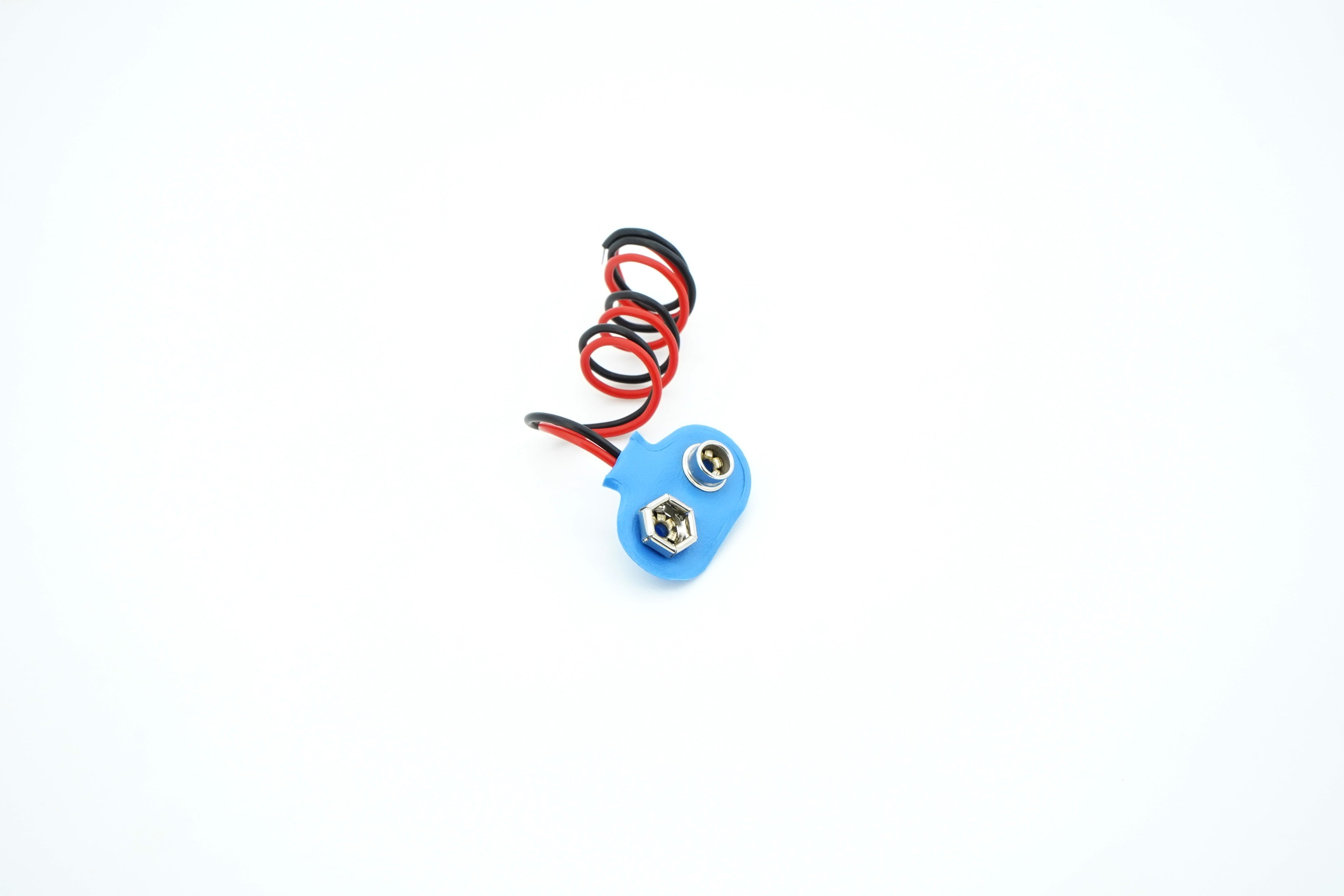 9V Battery Snap Blue