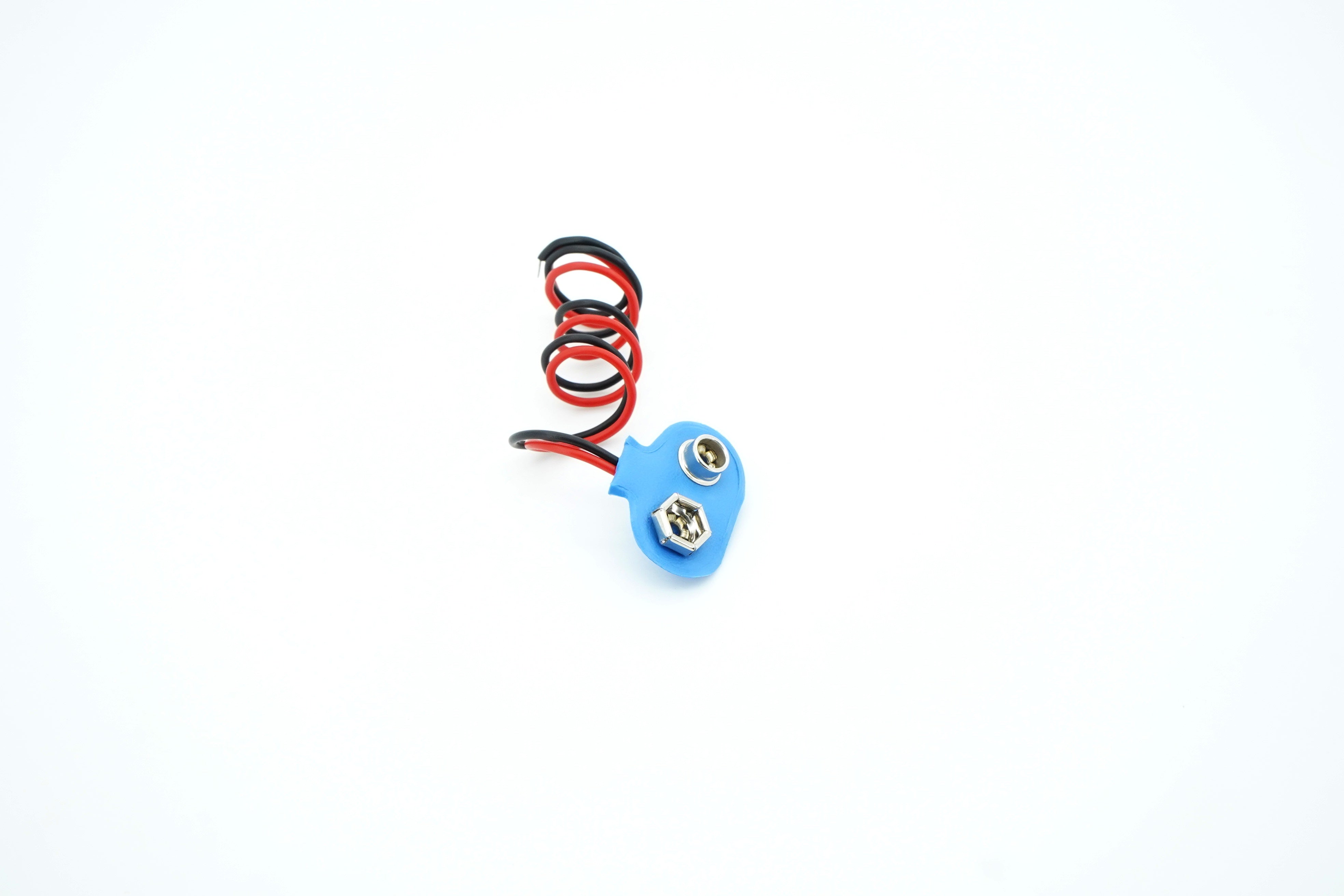 9V Battery Snap Blue