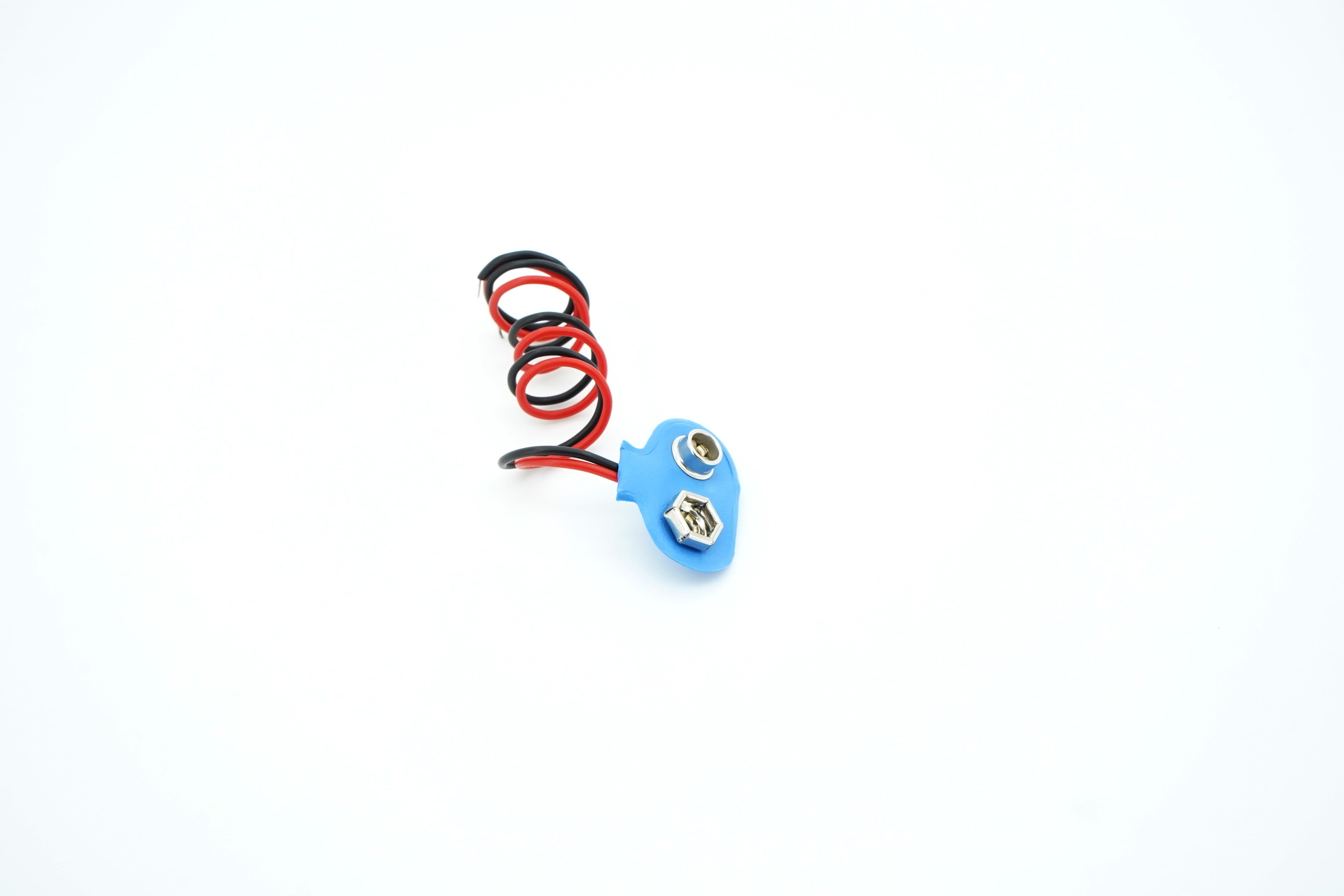 9V Battery Snap Blue