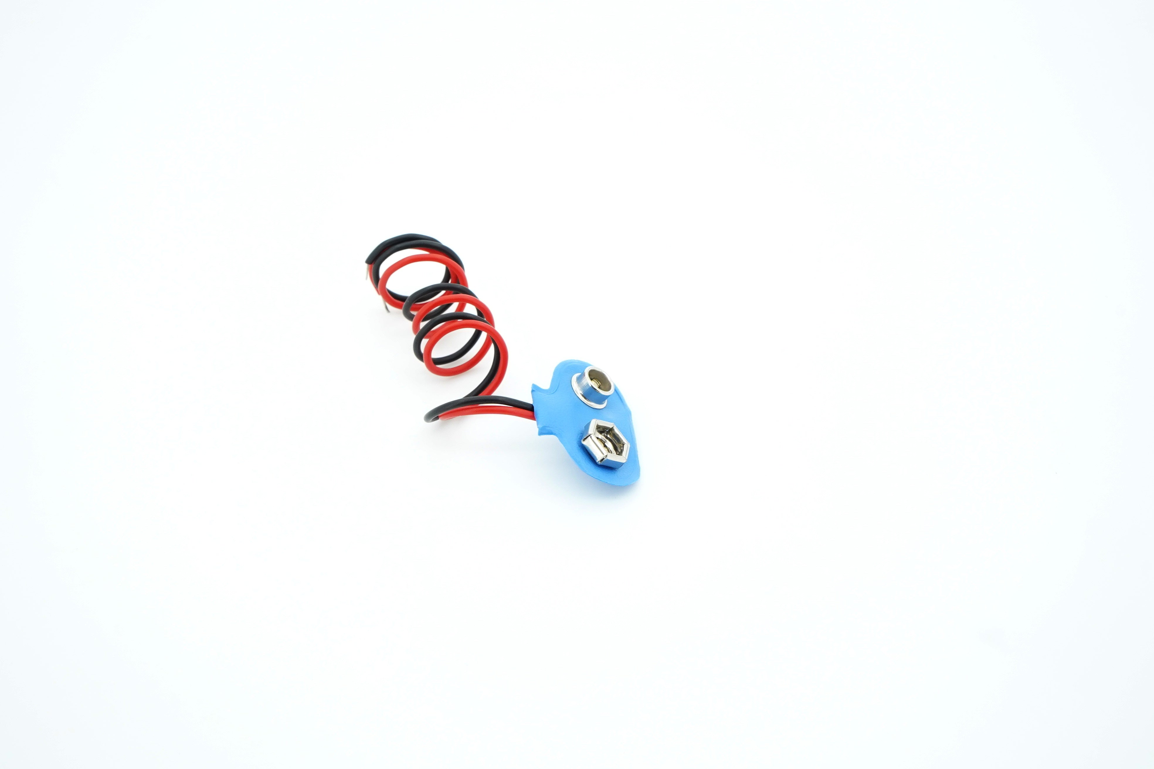 9V Battery Snap Blue