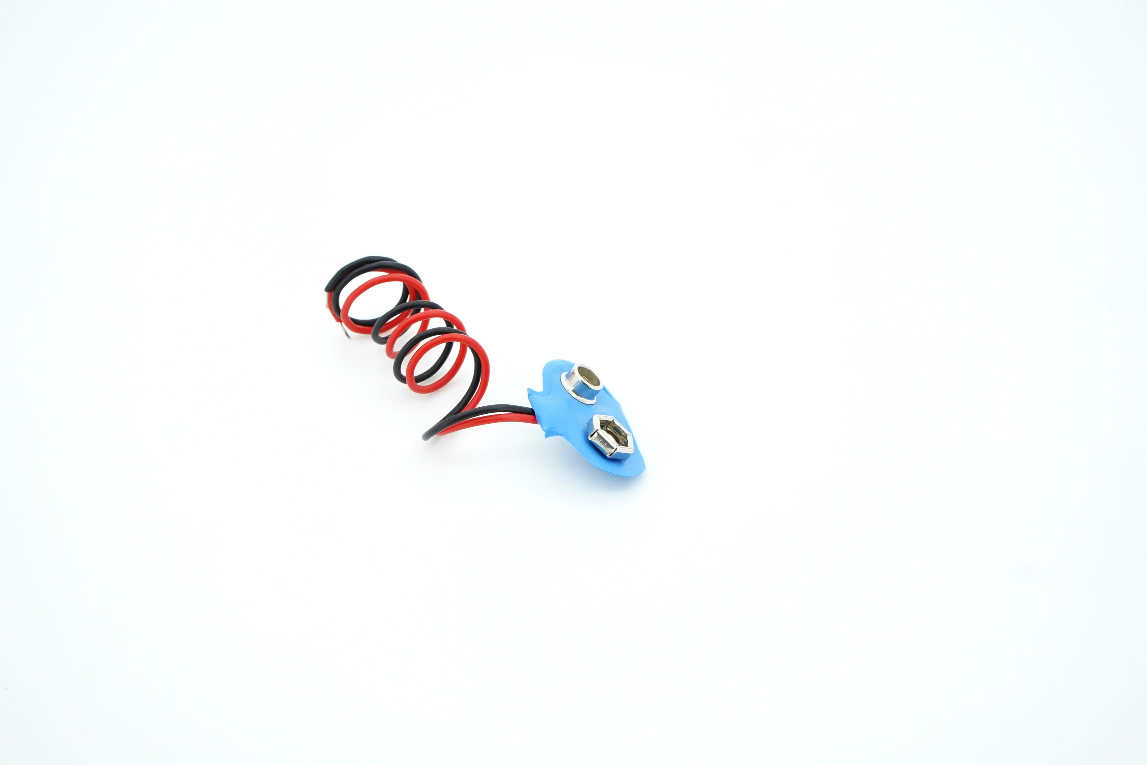 9V Battery Snap Blue
