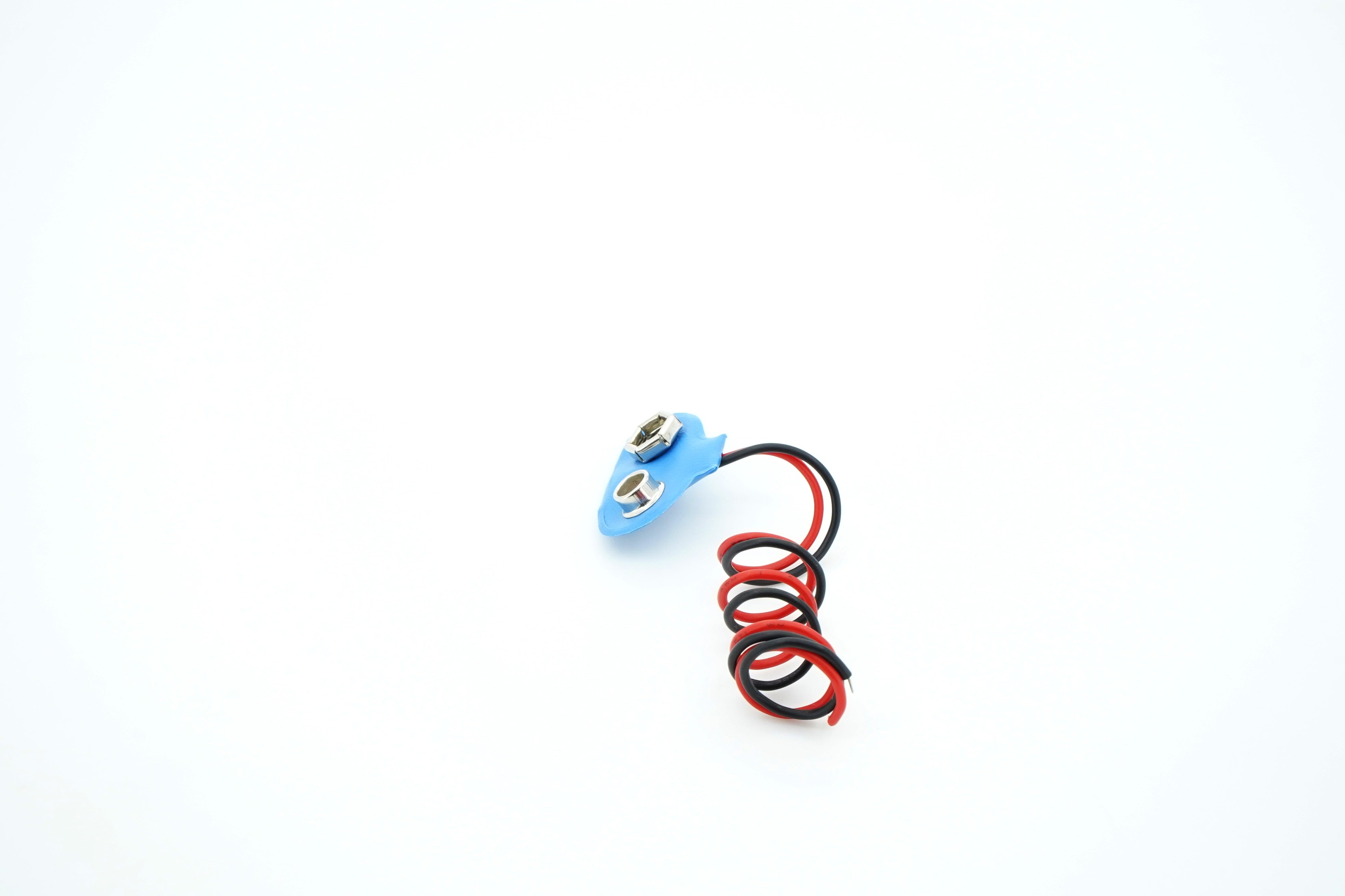 9V Battery Snap Blue