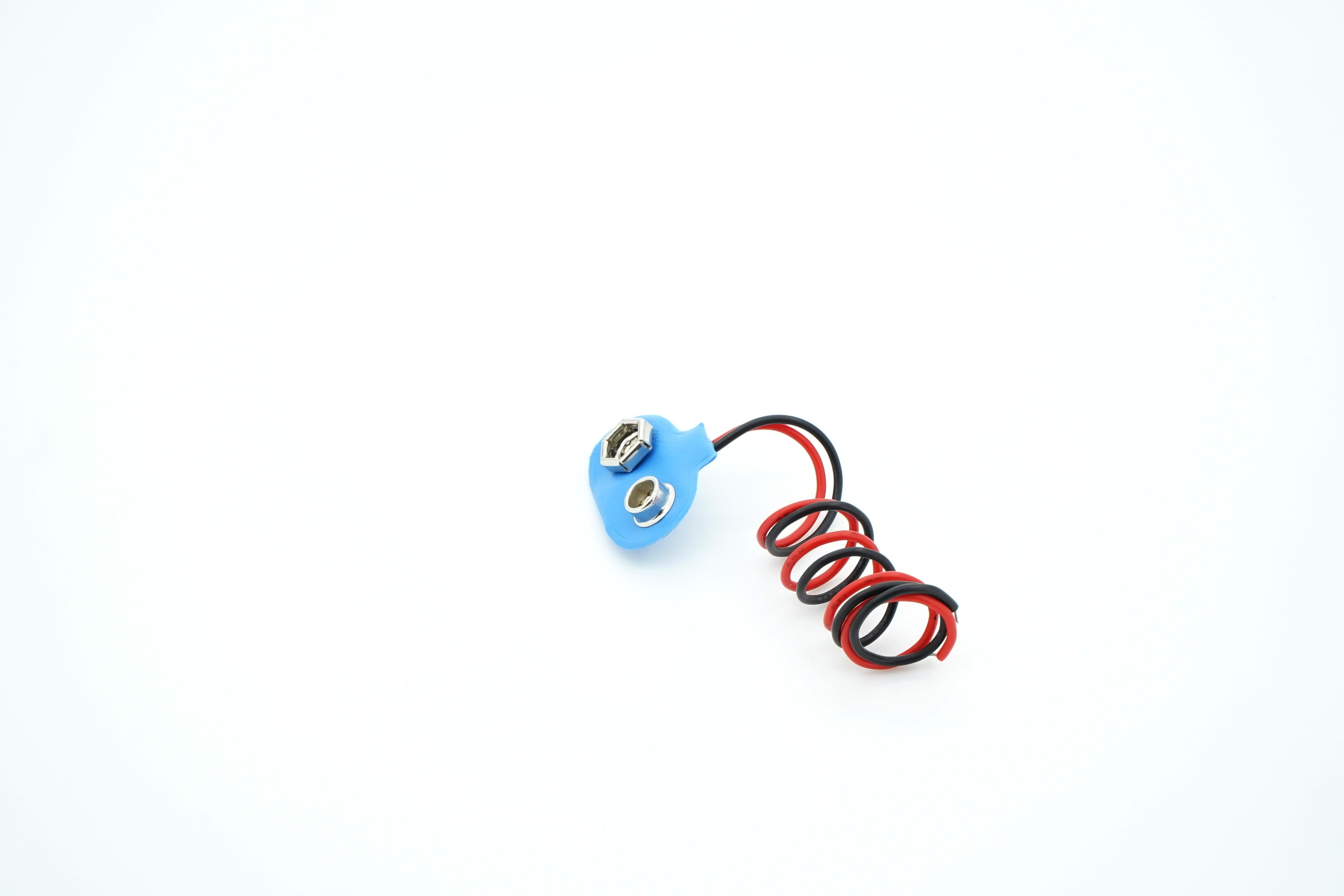 9V Battery Snap Blue