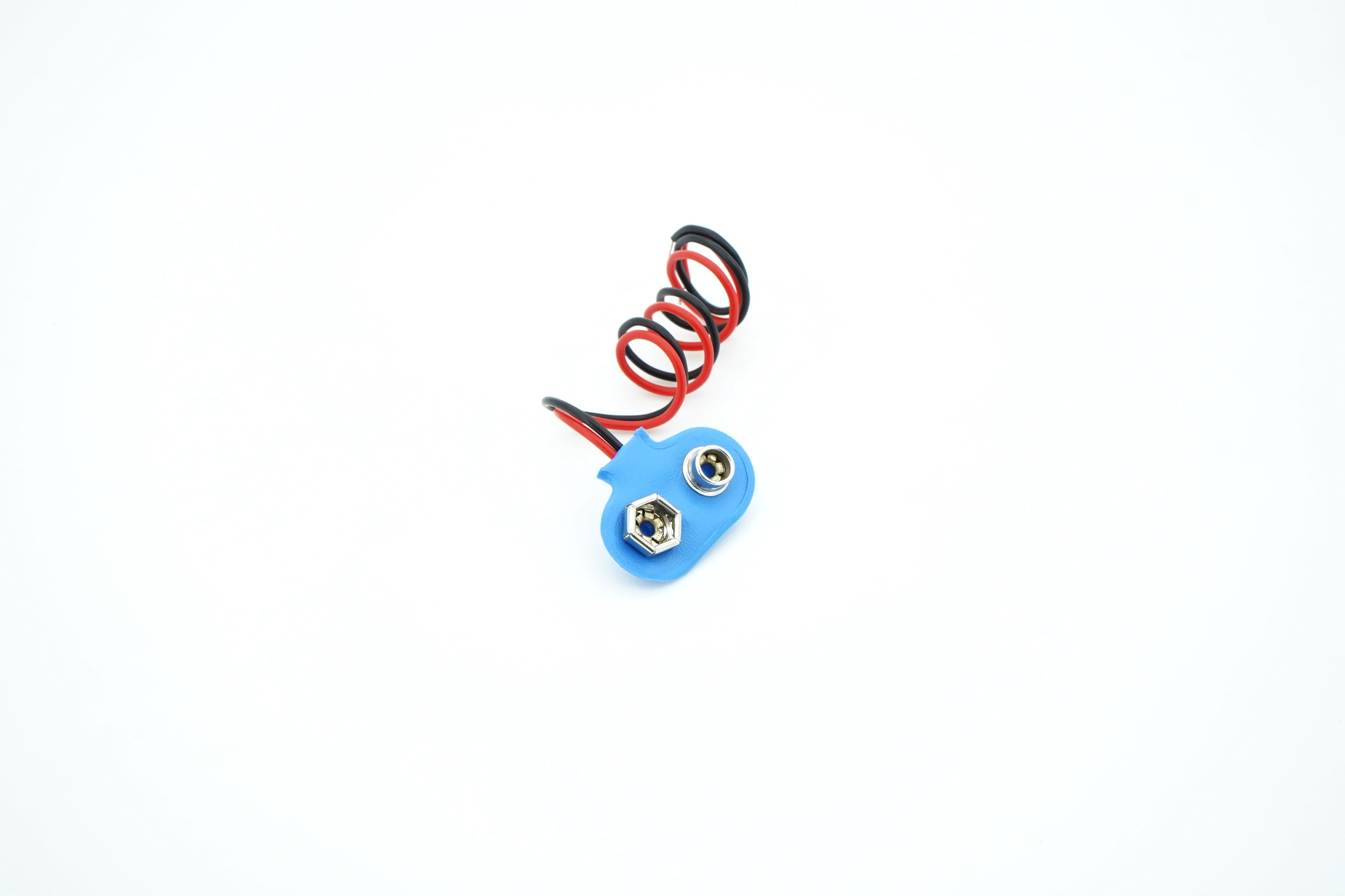 9V Battery Snap Blue