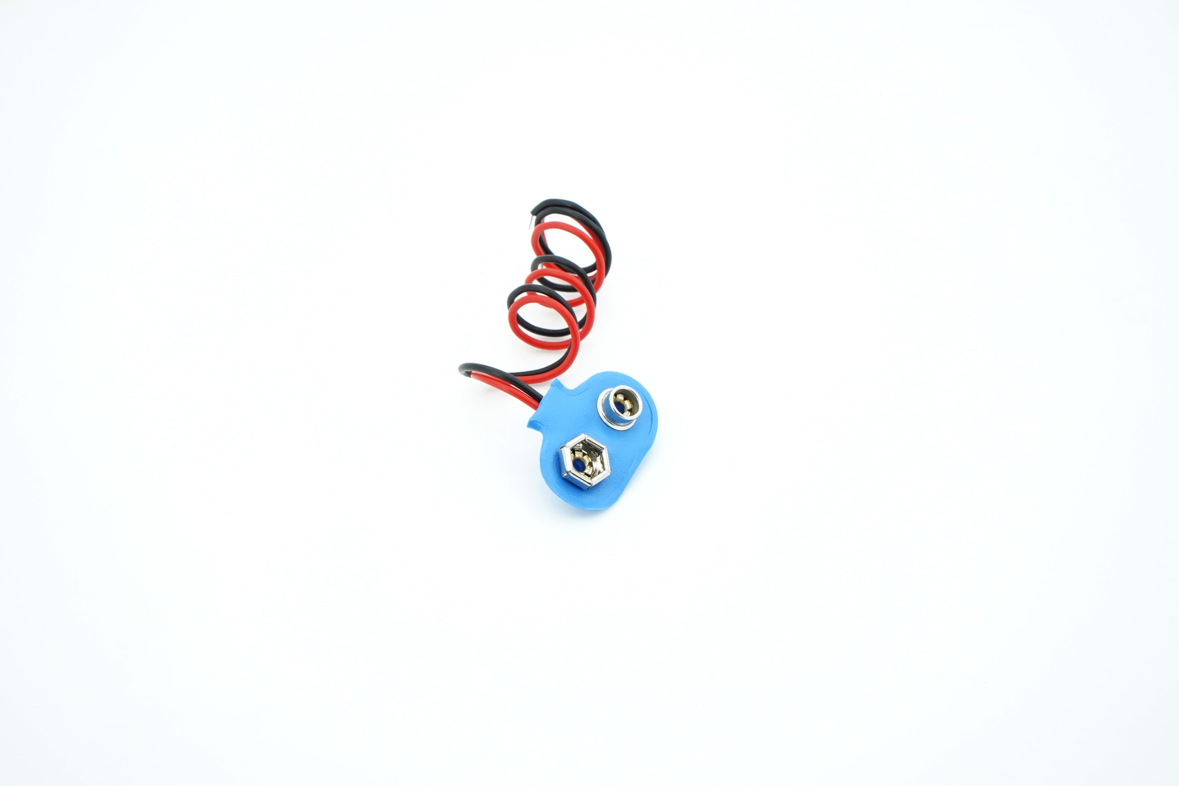 9V Battery Snap Blue