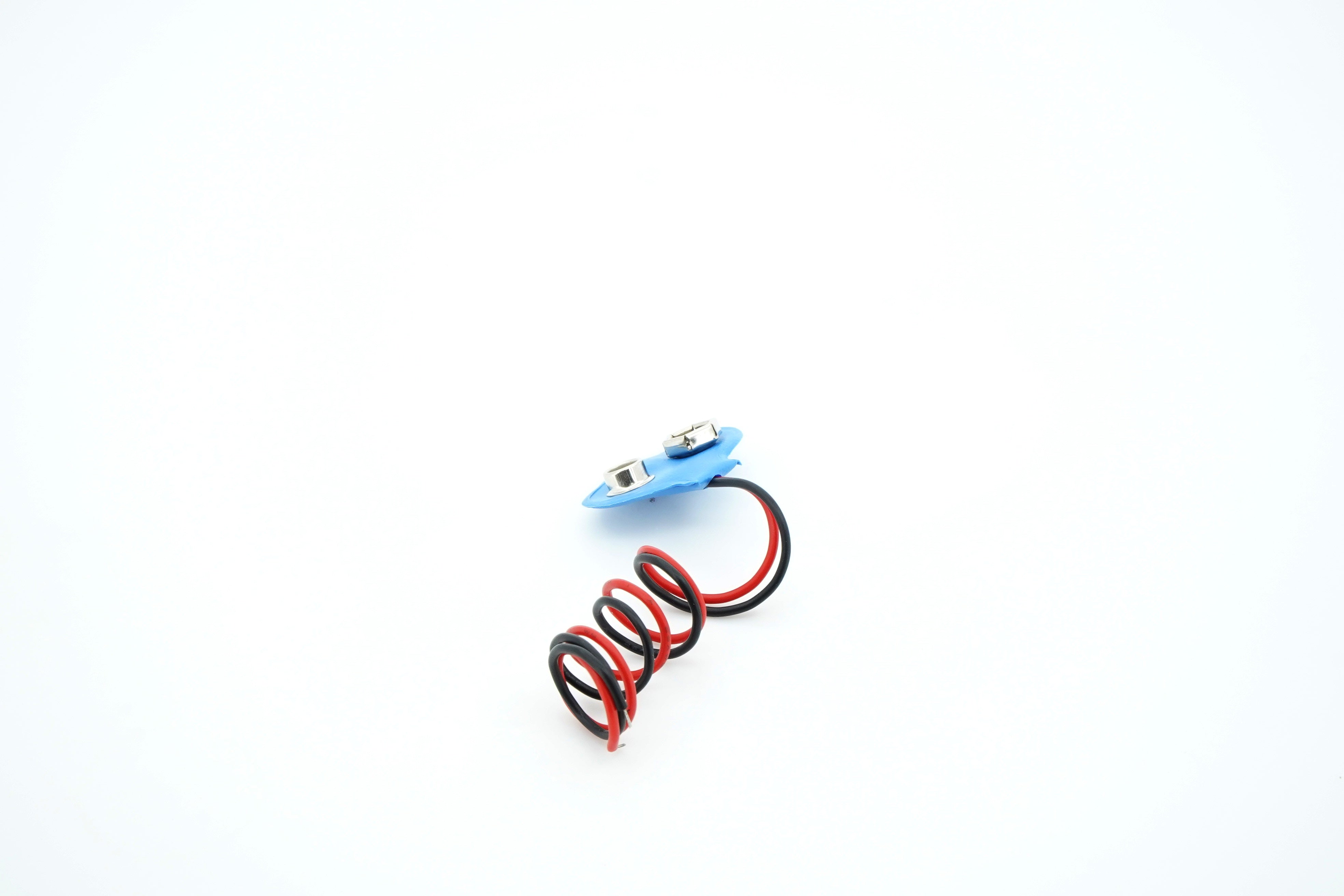 9V Battery Snap Blue