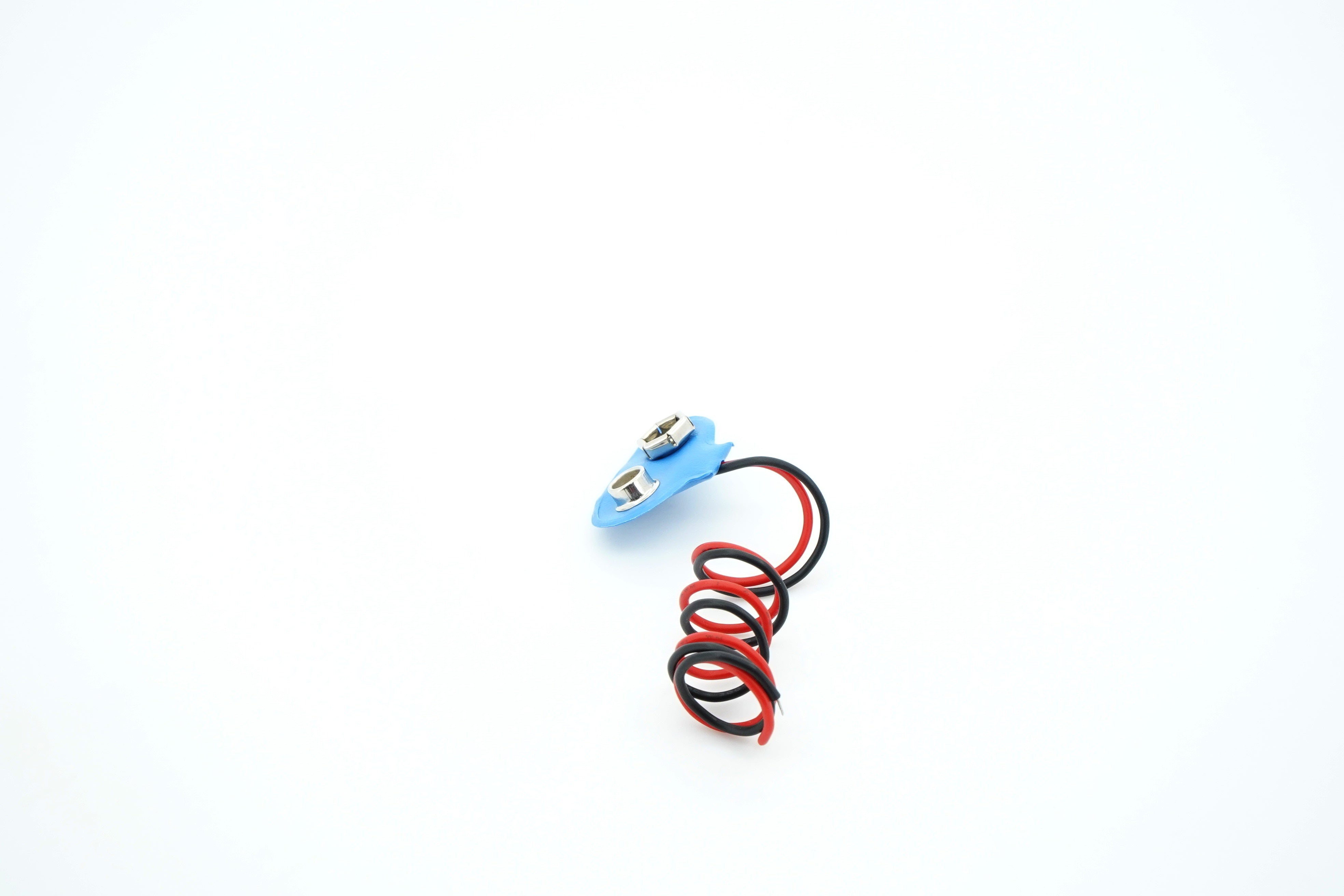 9V Battery Snap Blue