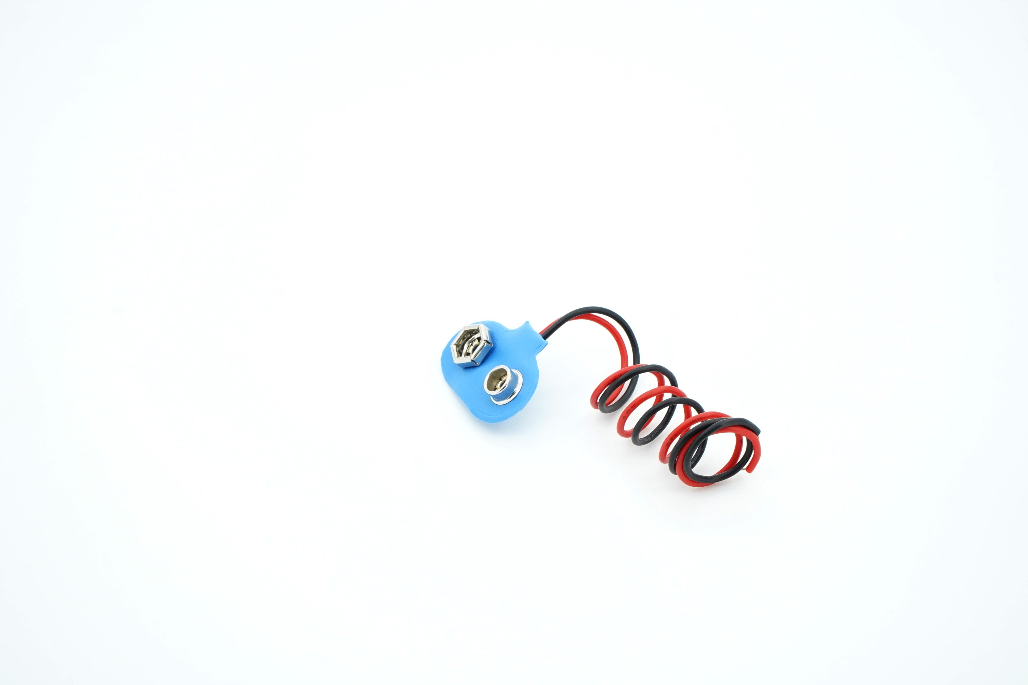 9V Battery Snap Blue