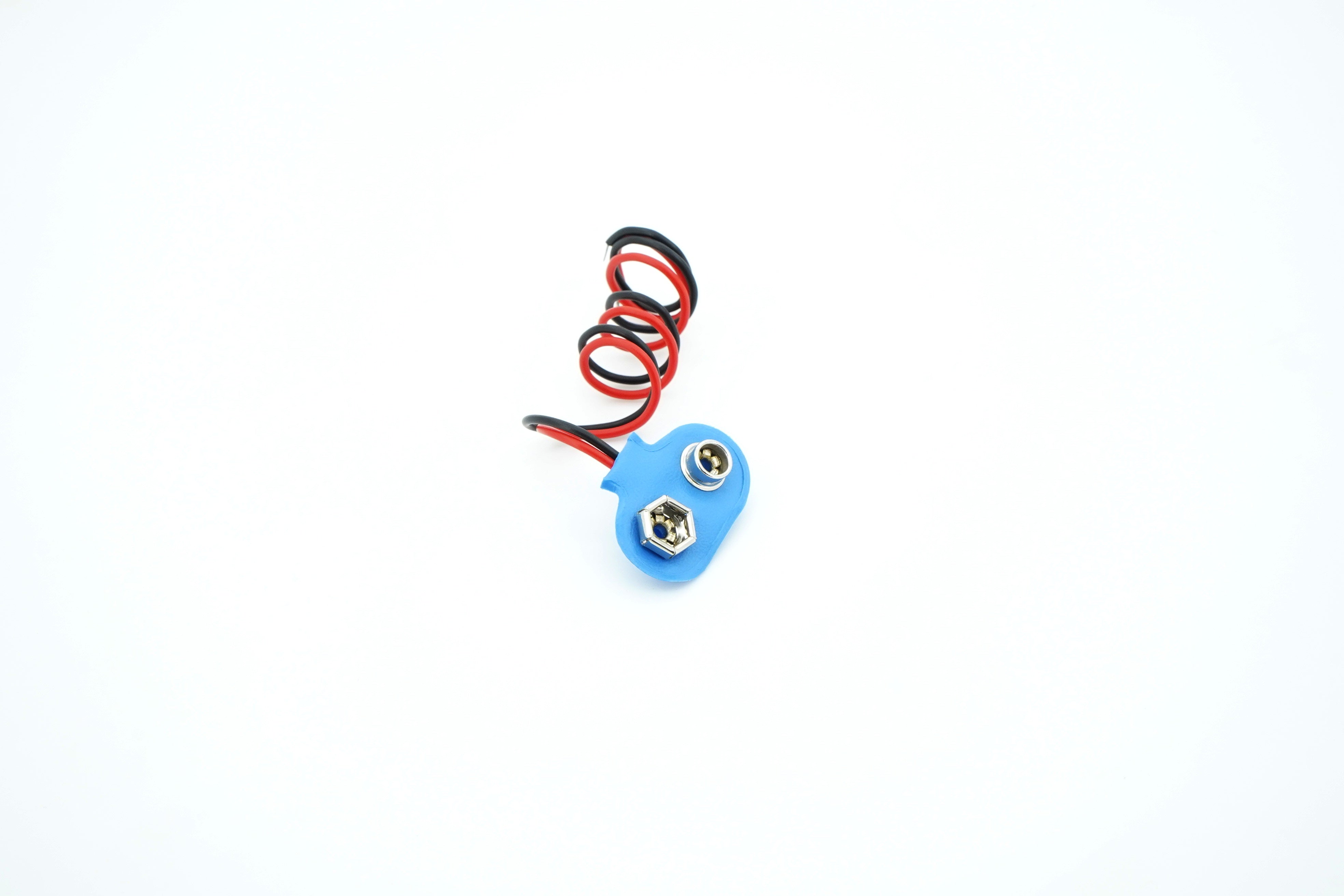 9V Battery Snap Blue