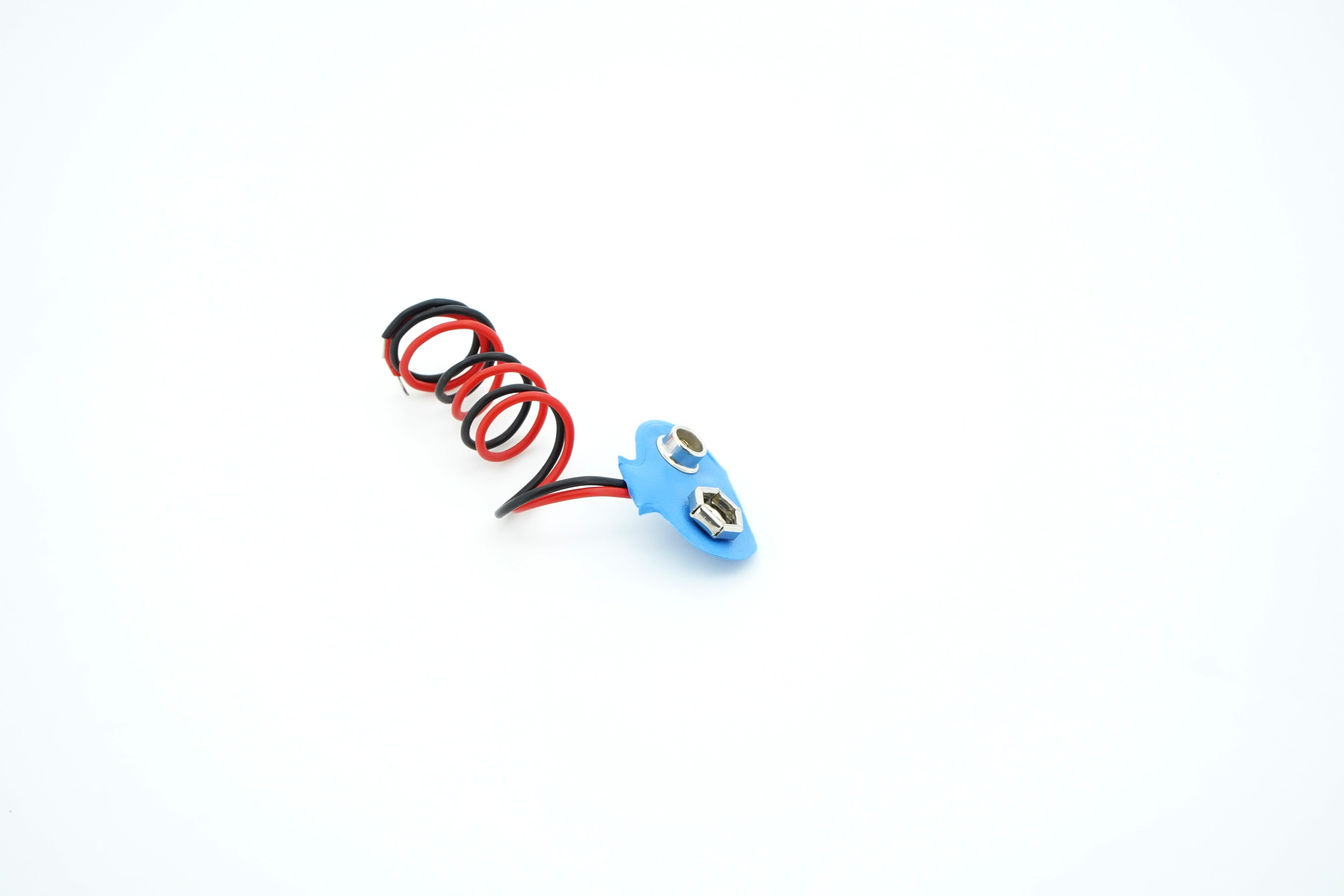 9V Battery Snap Blue