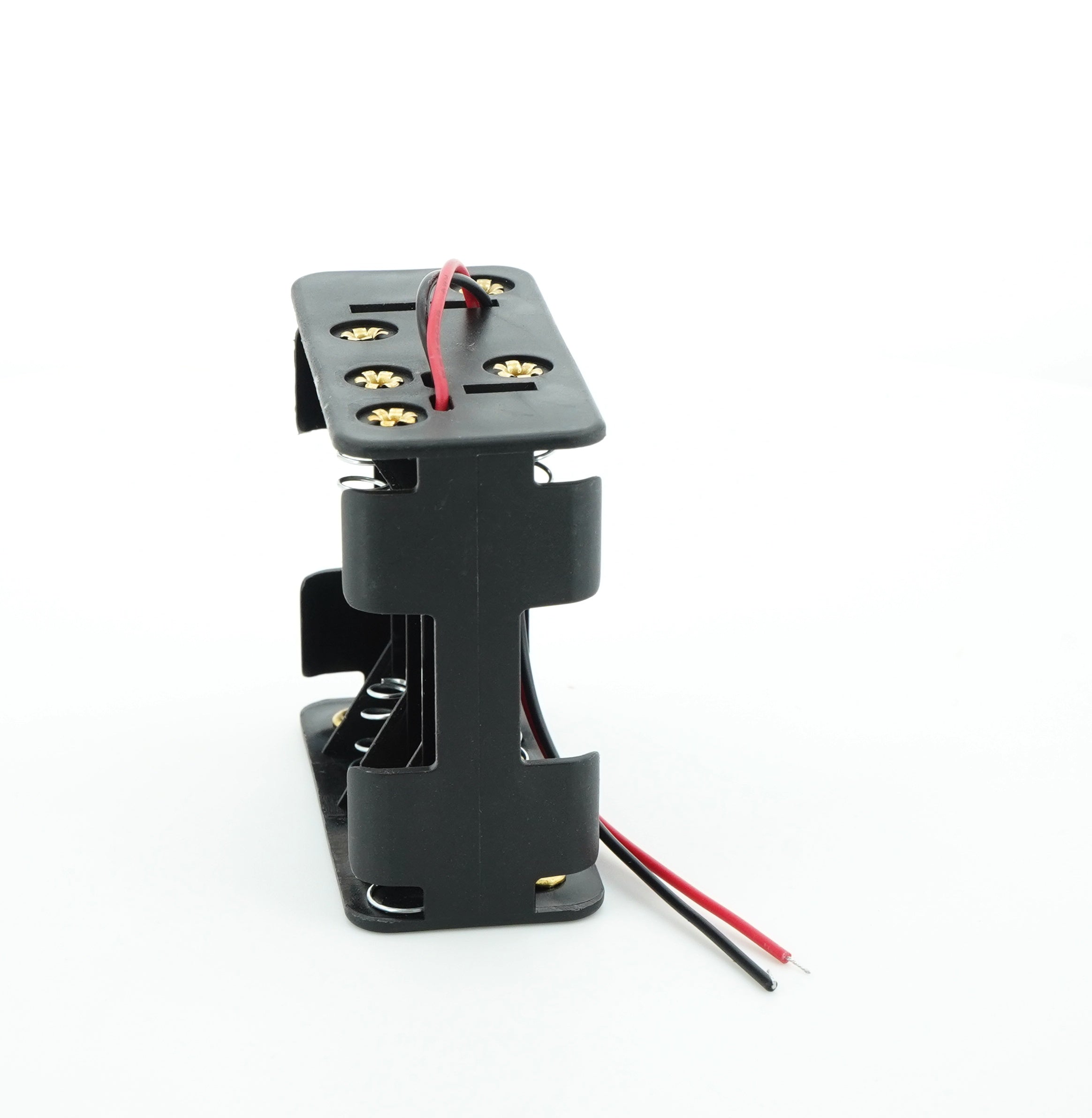 8 x 1.5V AA Battery Case Connector - Front-Back