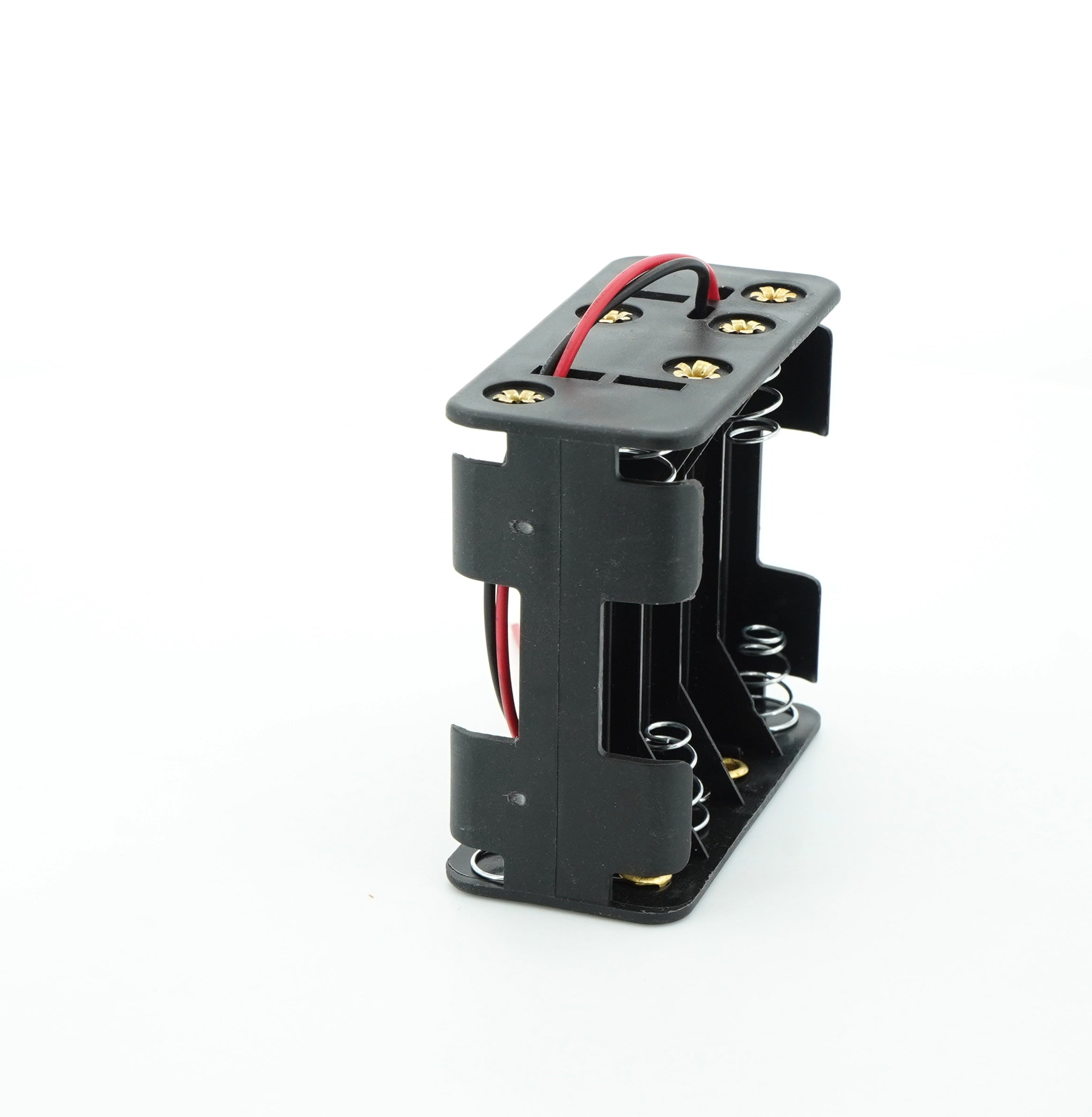 8 x 1.5V AA Battery Case Connector - Front-Back