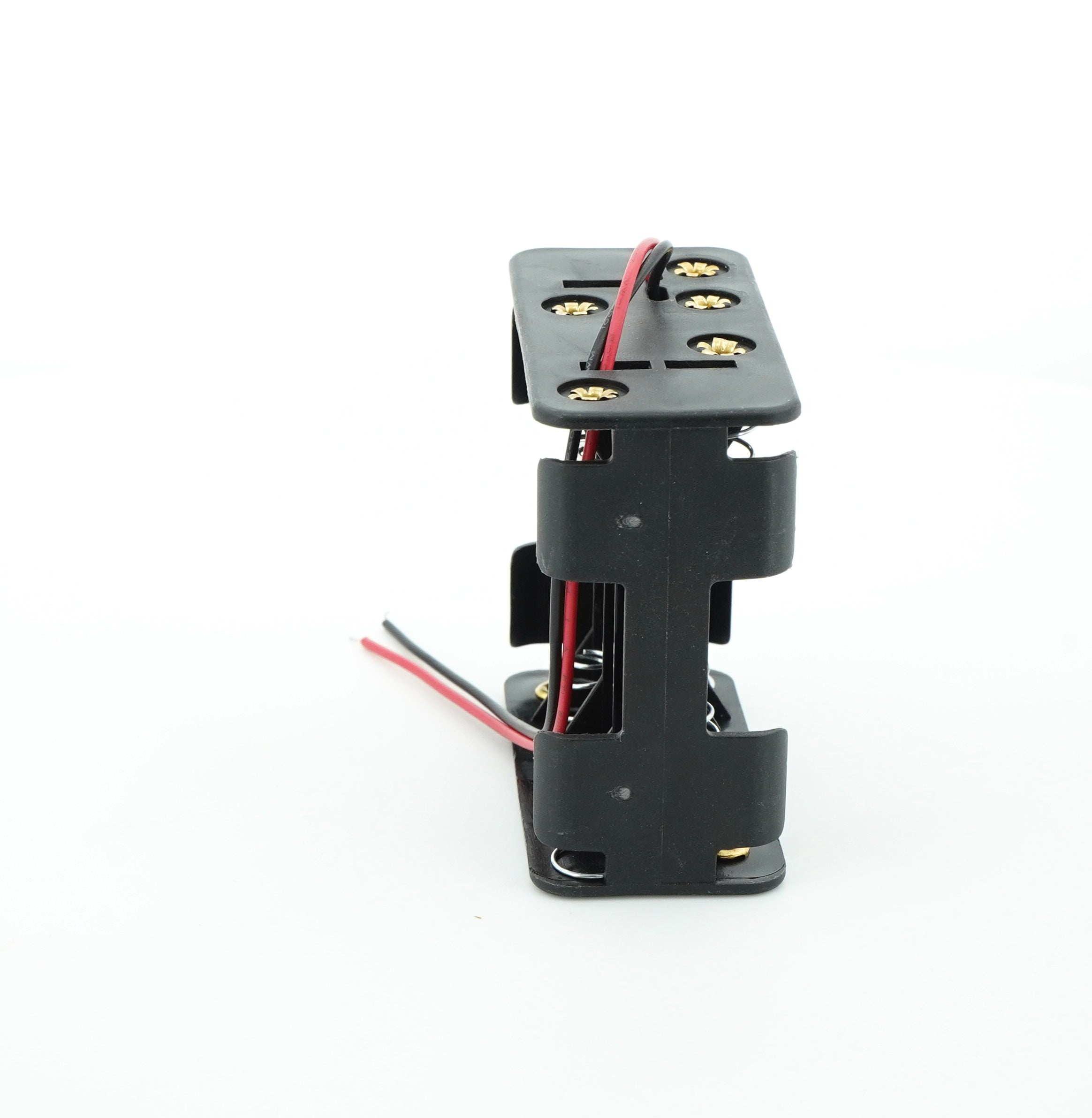 8 x 1.5V AA Battery Case Connector - Front-Back