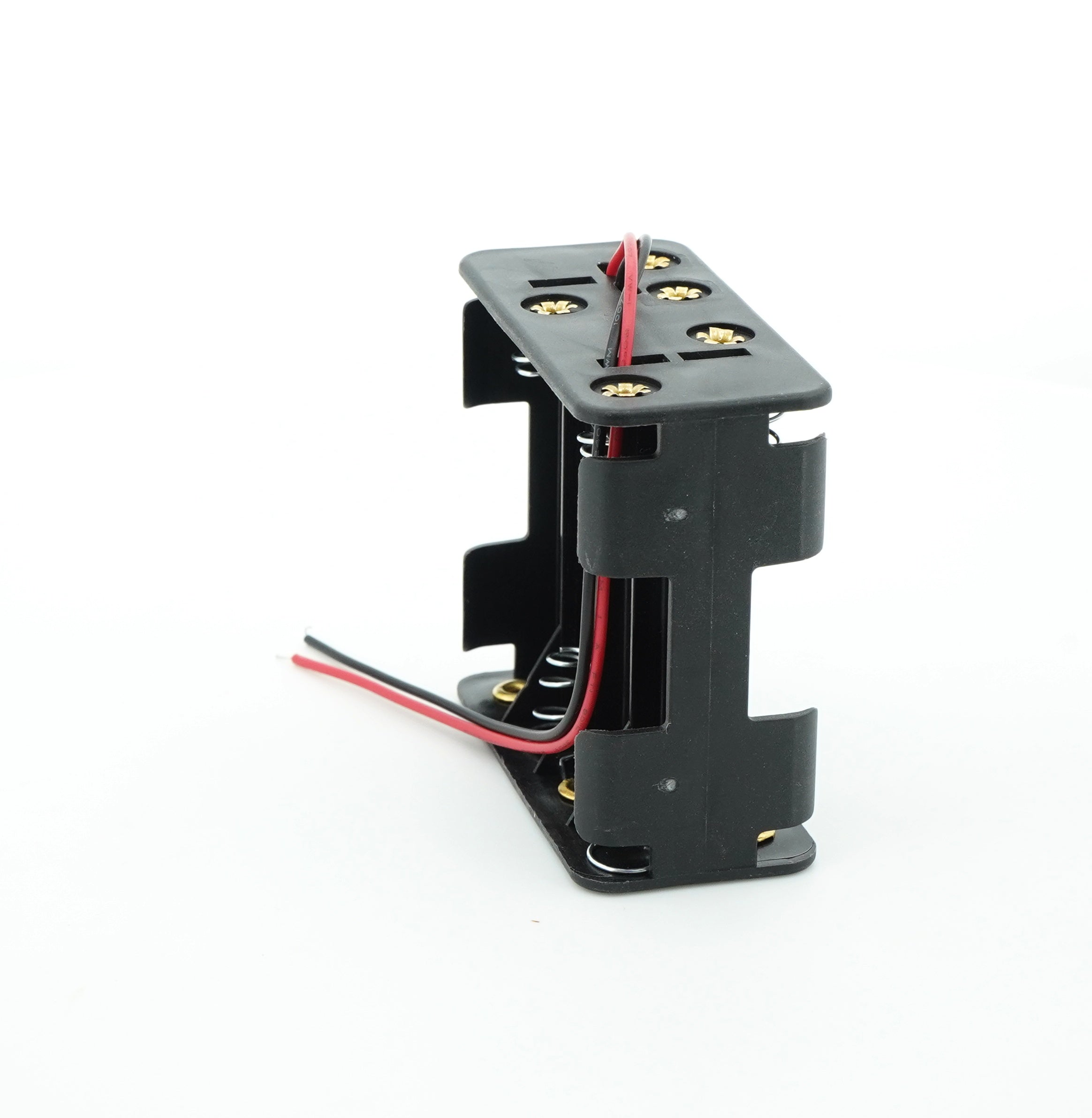 8 x 1.5V AA Battery Case Connector - Front-Back