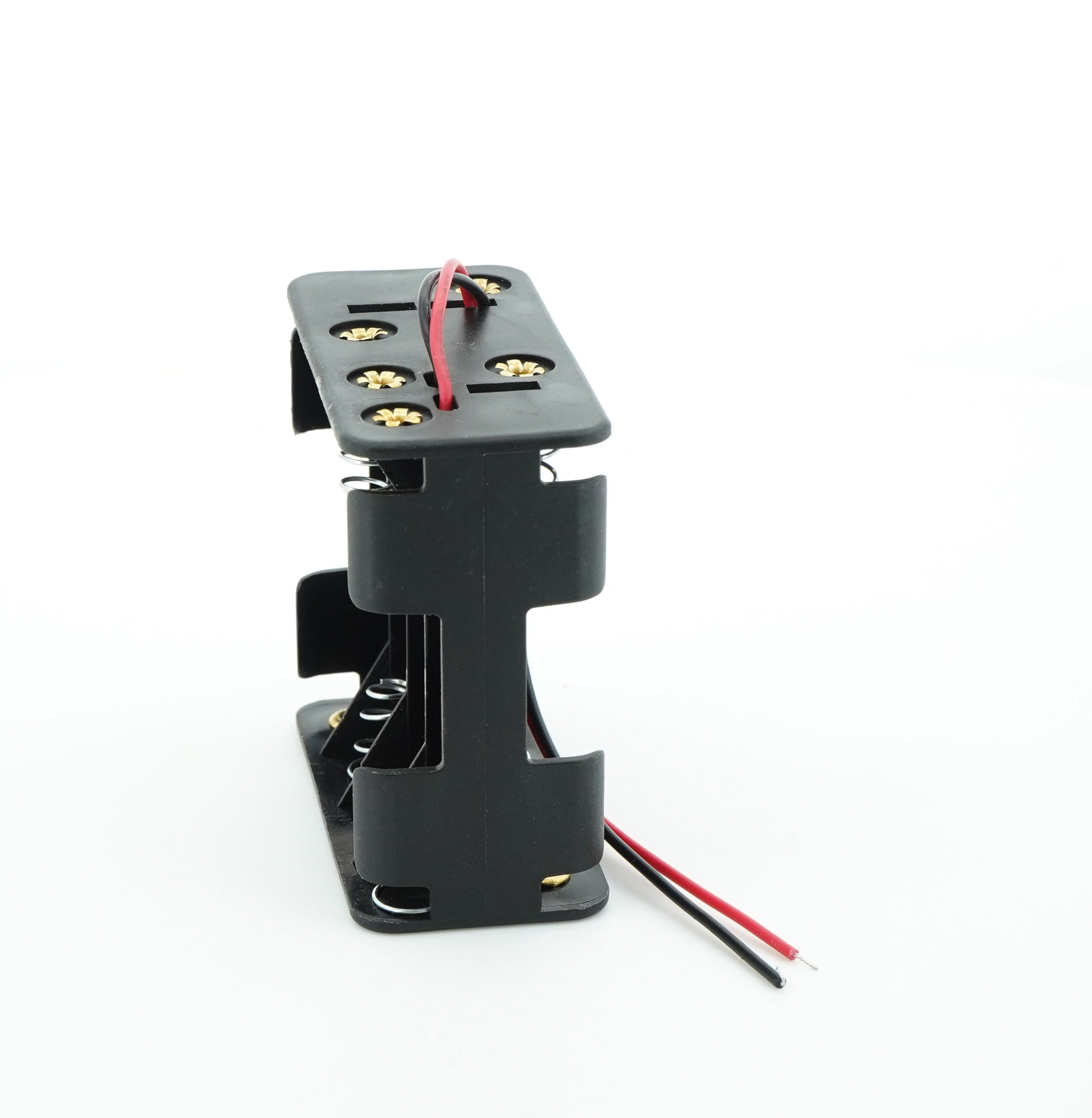 8 x 1.5V AA Battery Case Connector - Front-Back