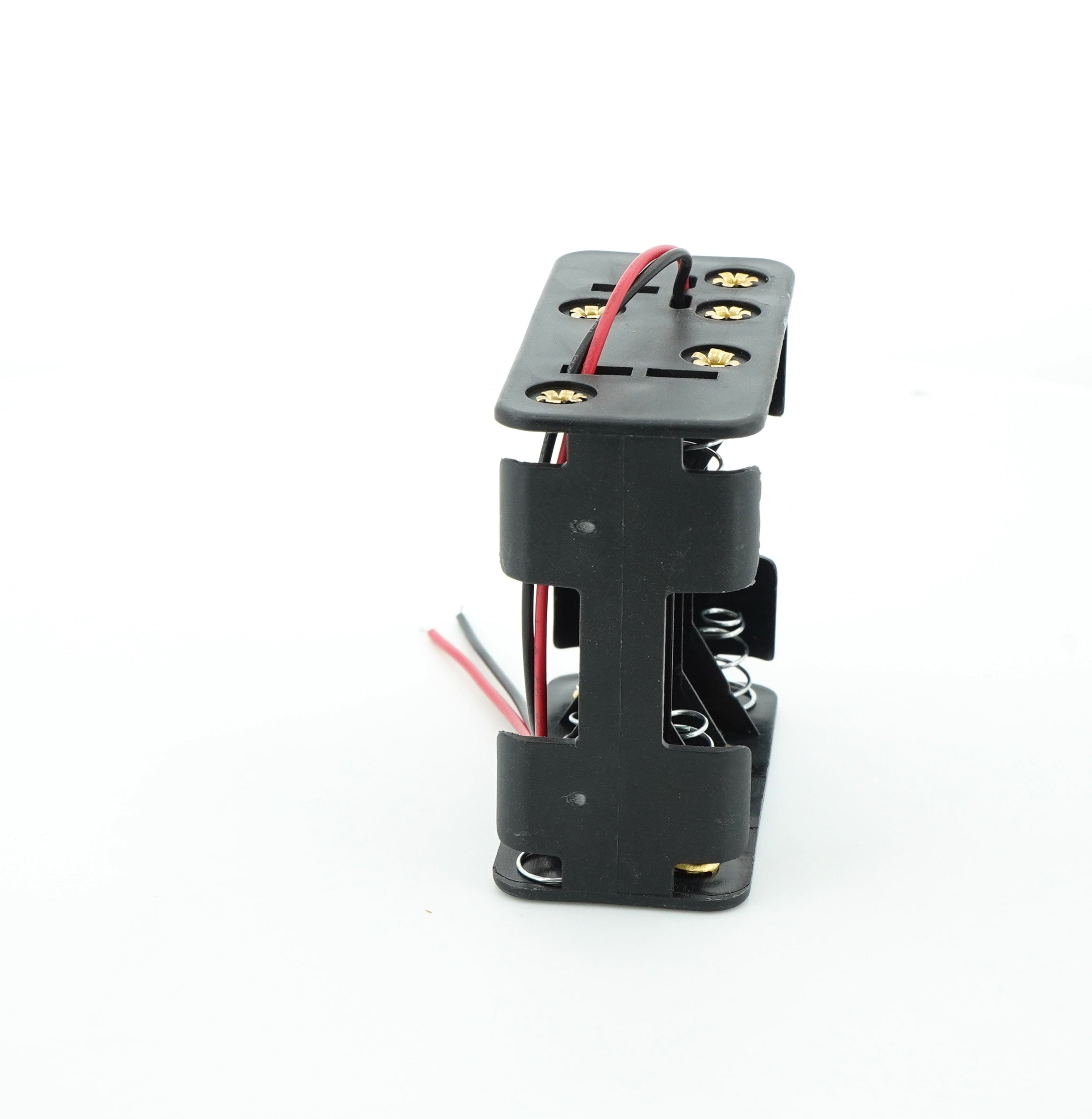 8 x 1.5V AA Battery Case Connector - Front-Back