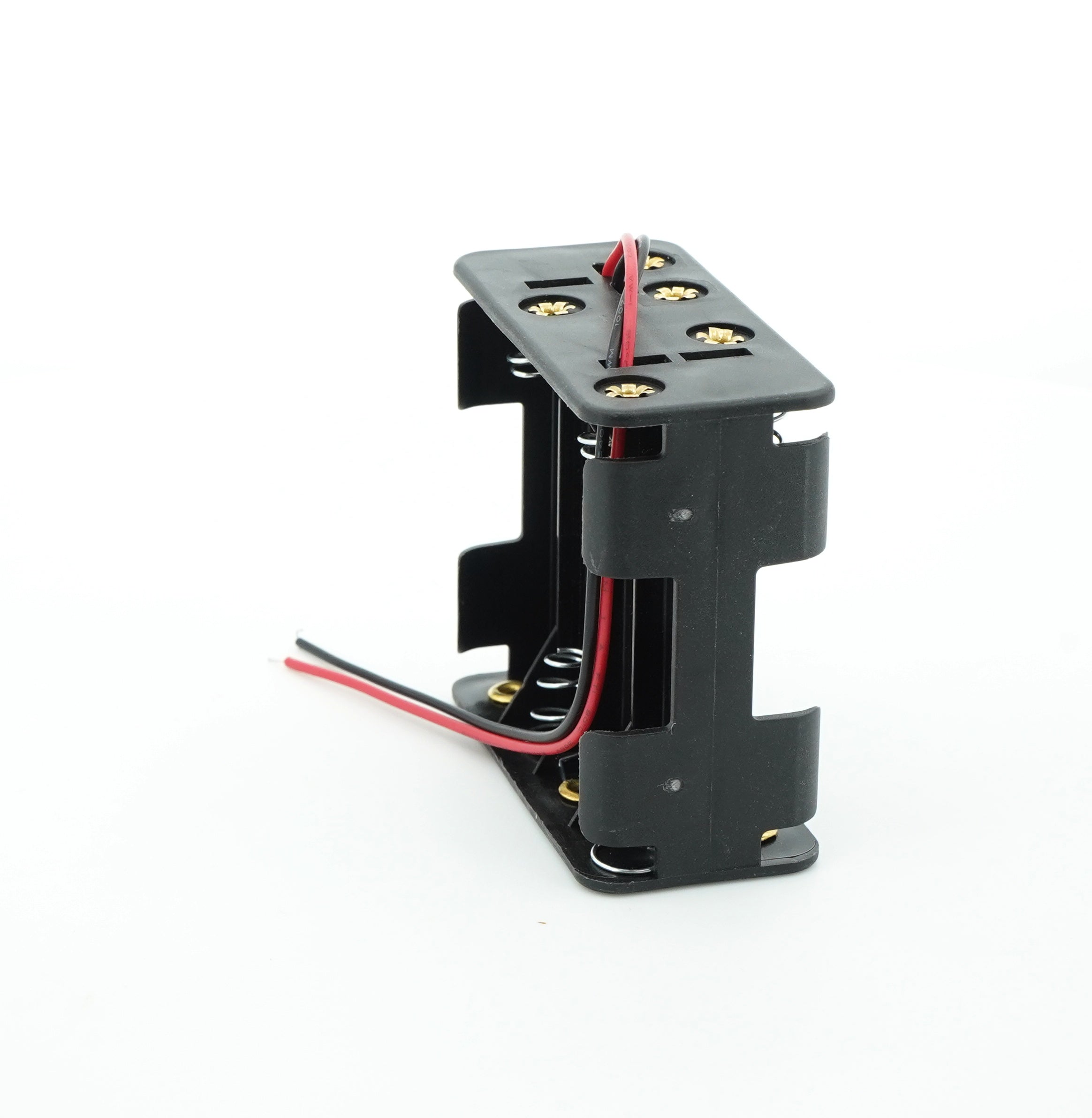 8 x 1.5V AA Battery Case Connector - Front-Back