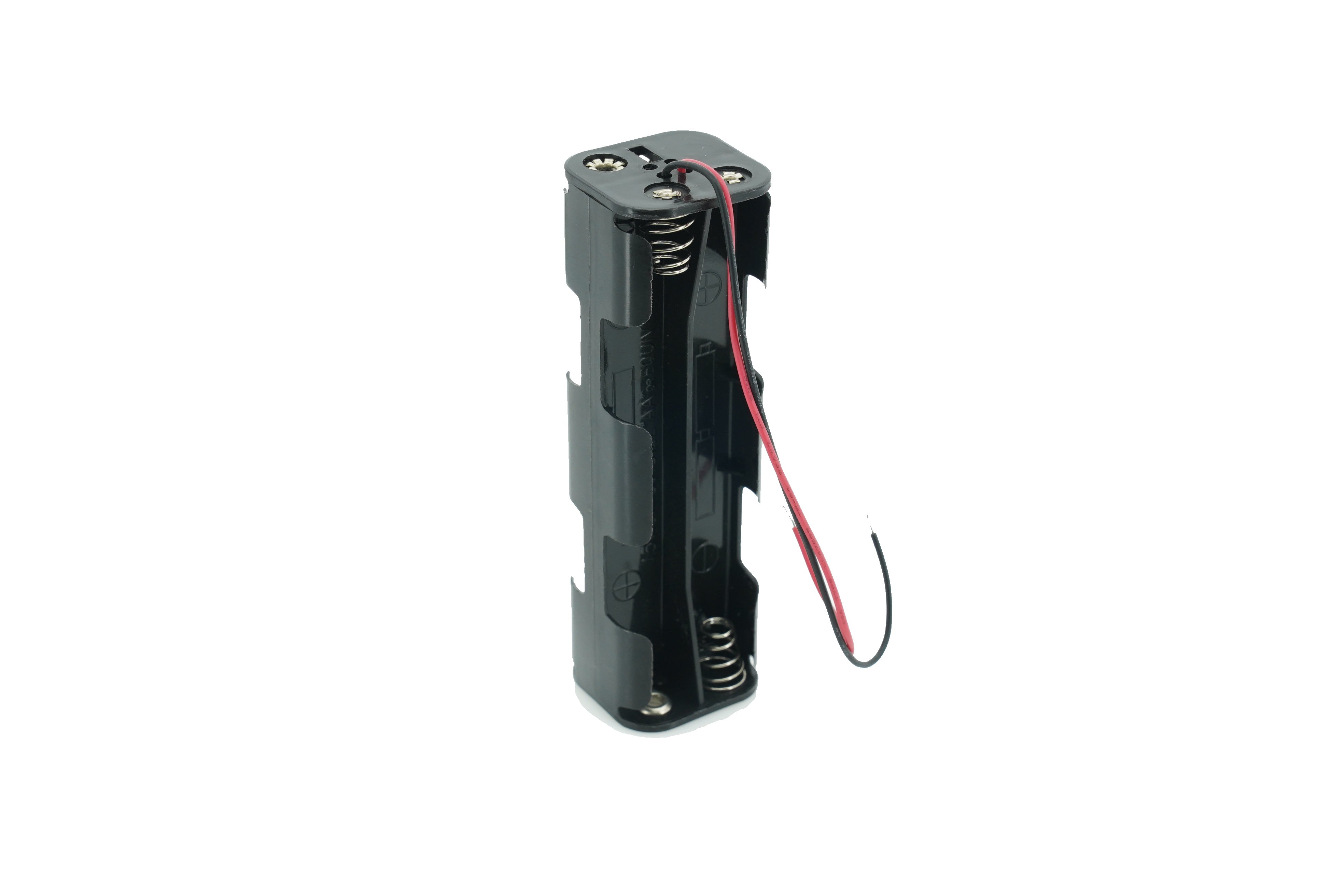 8 x 1.5V AA Battery Strip Case Connector - Long Front-Back