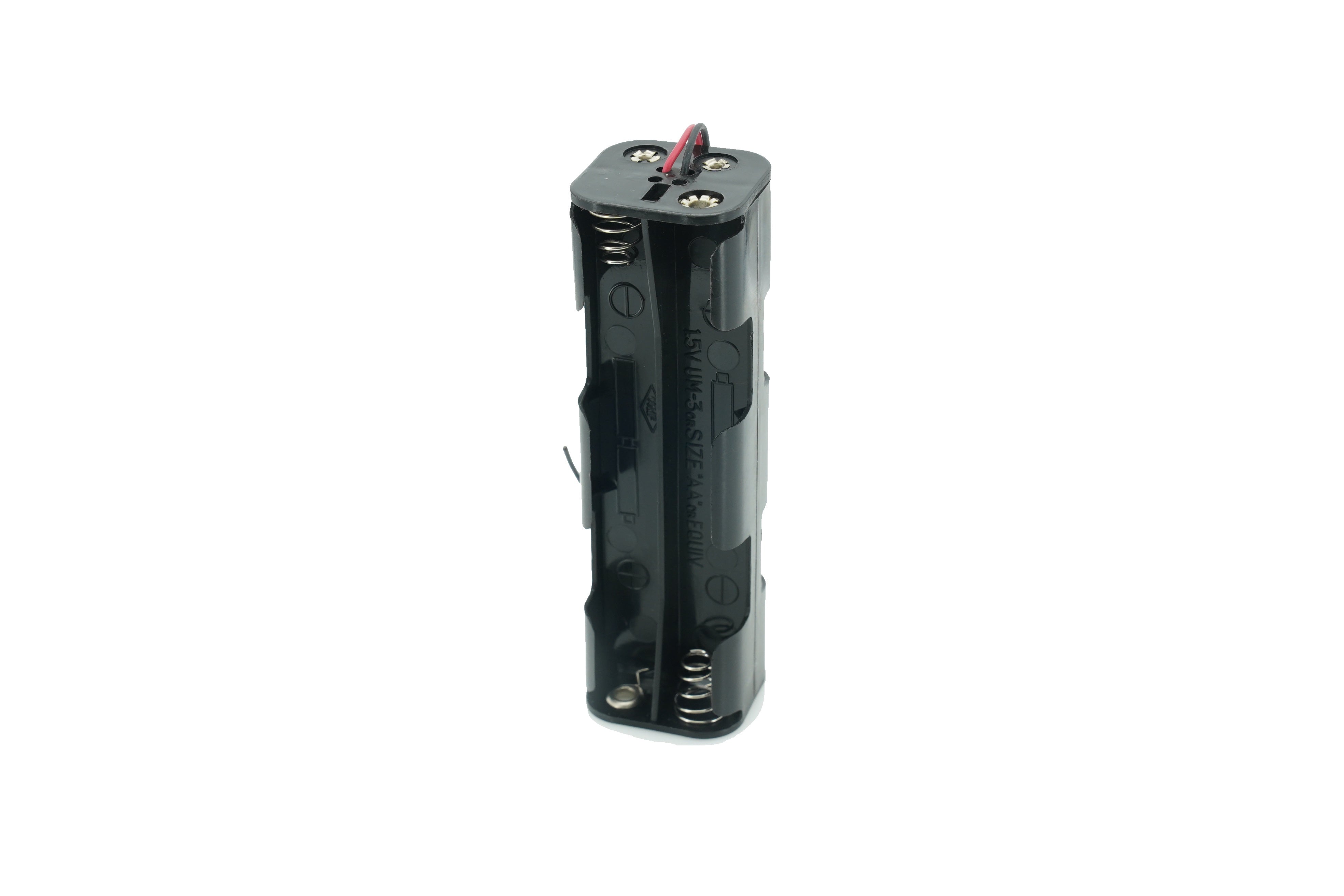 8 x 1.5V AA Battery Strip Case Connector - Long Front-Back