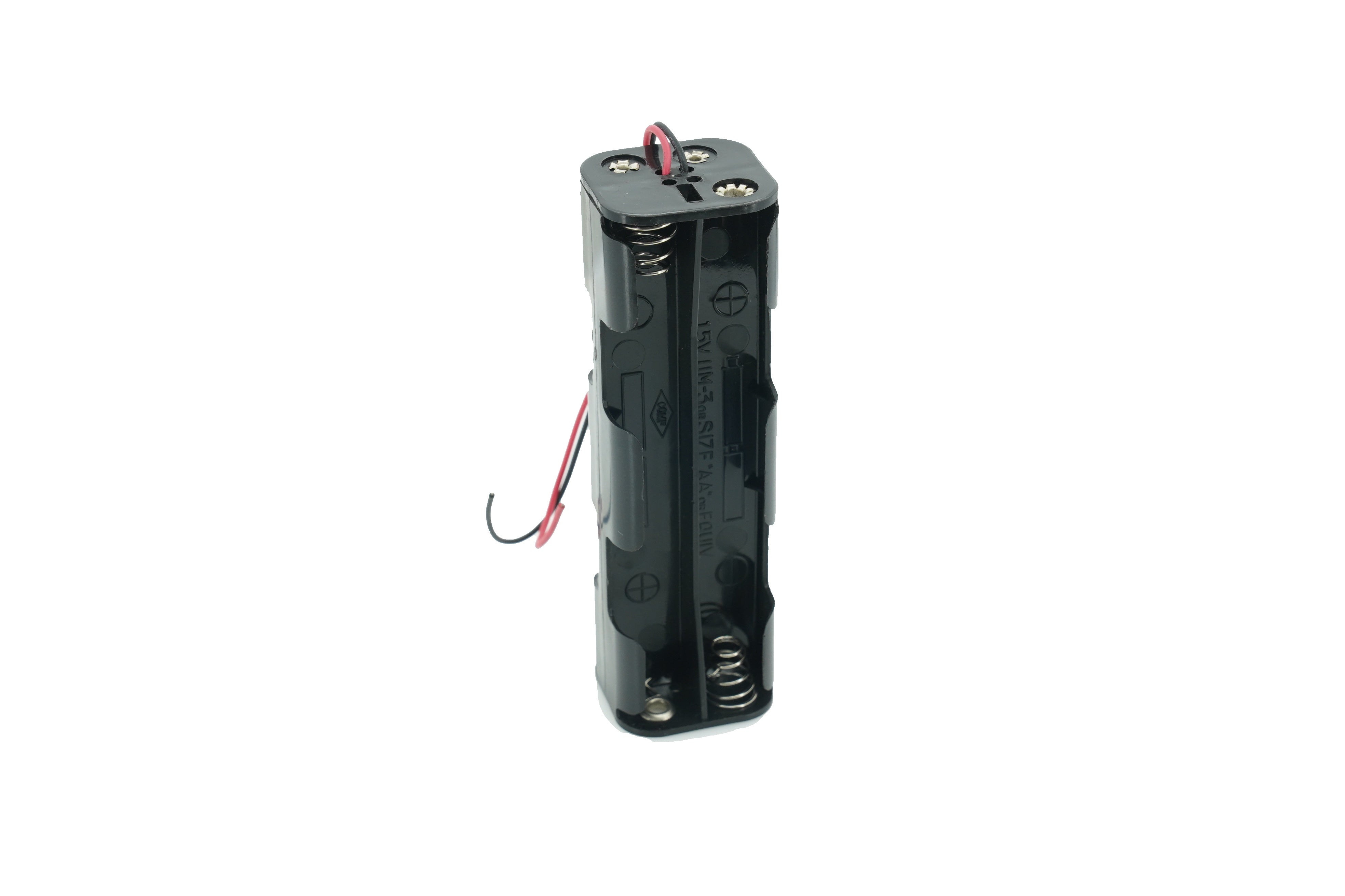 8 x 1.5V AA Battery Strip Case Connector - Long Front-Back