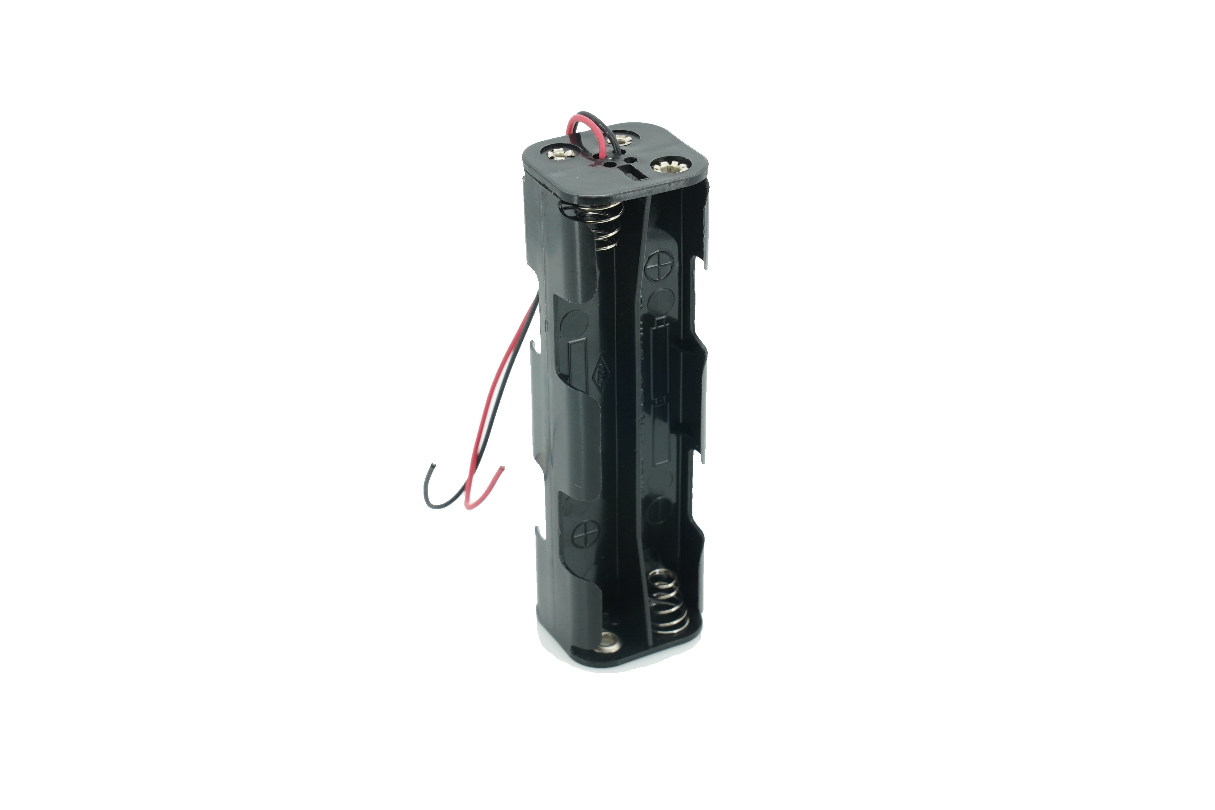 8 x 1.5V AA Battery Strip Case Connector - Long Front-Back
