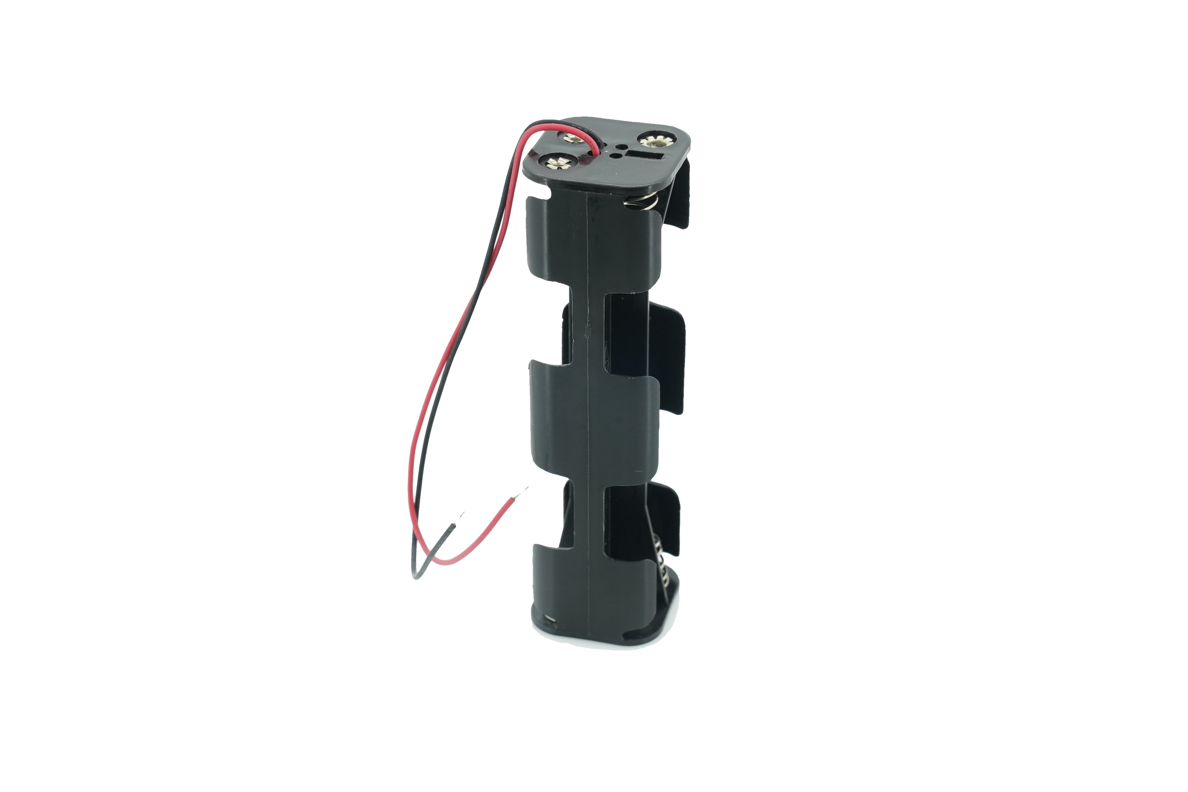 8 x 1.5V AA Battery Strip Case Connector - Long Front-Back